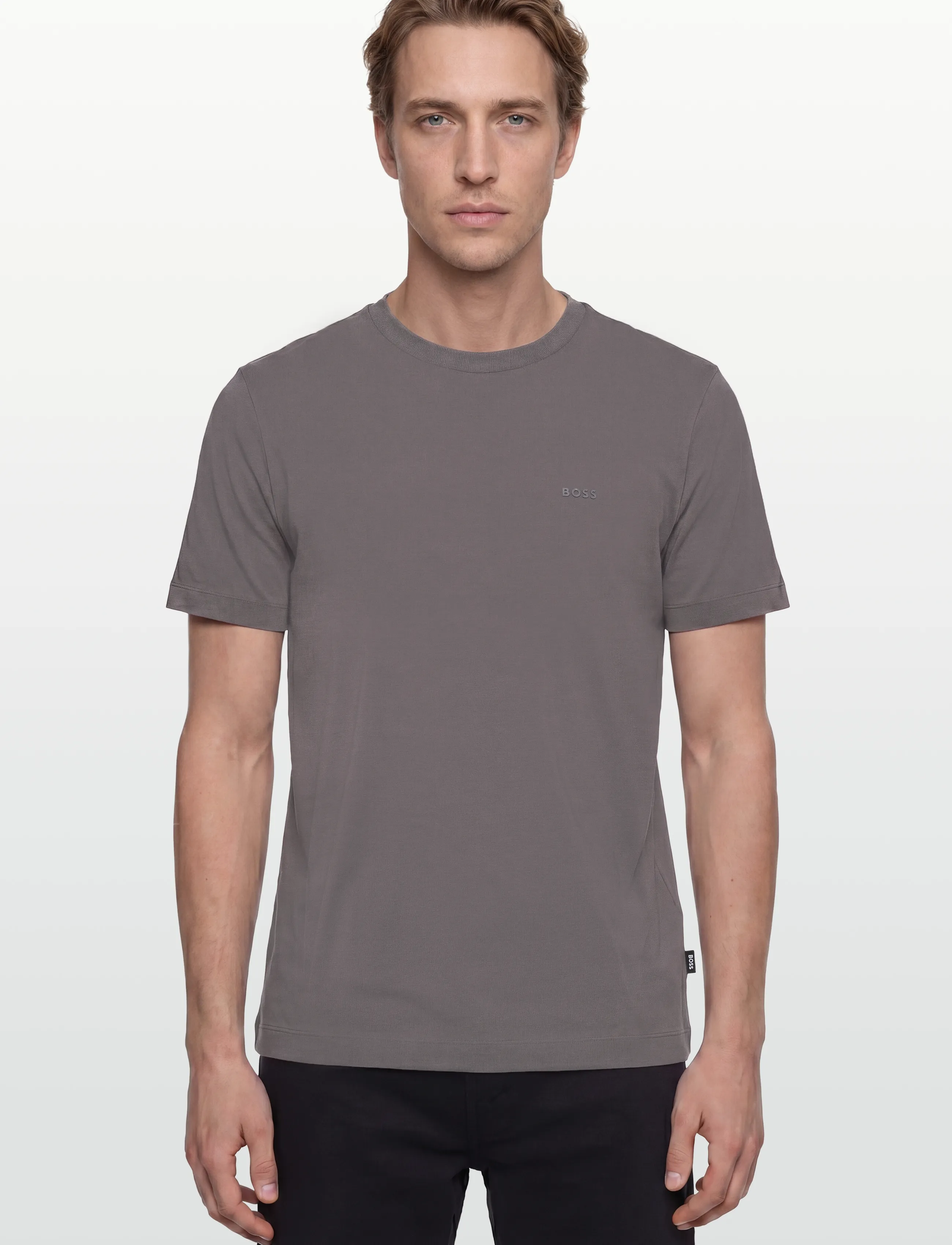 BOSS - Thompson 01 - kortärmade t-shirts - medium purple - 3