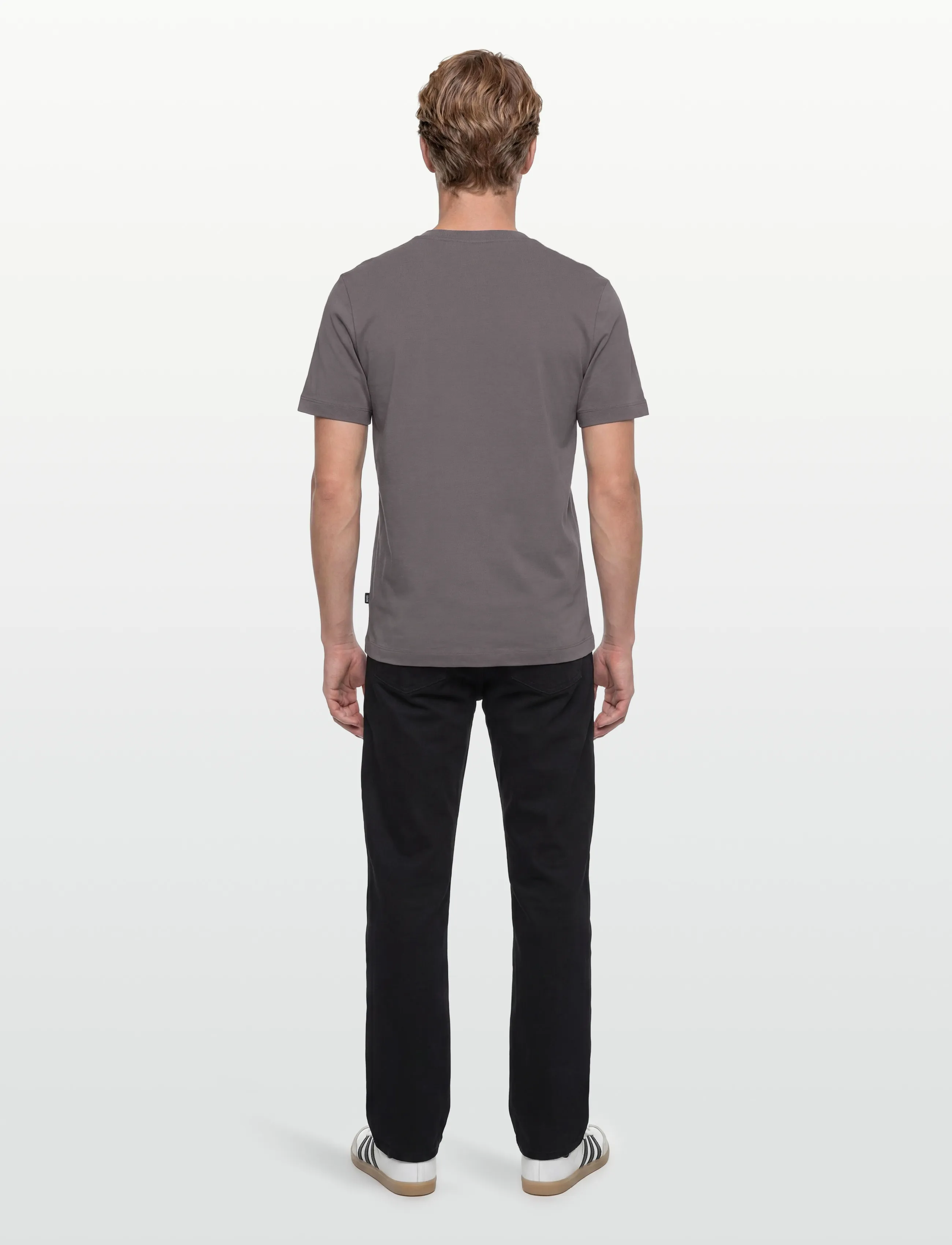 BOSS - Thompson 01 - kortärmade t-shirts - medium purple - 4