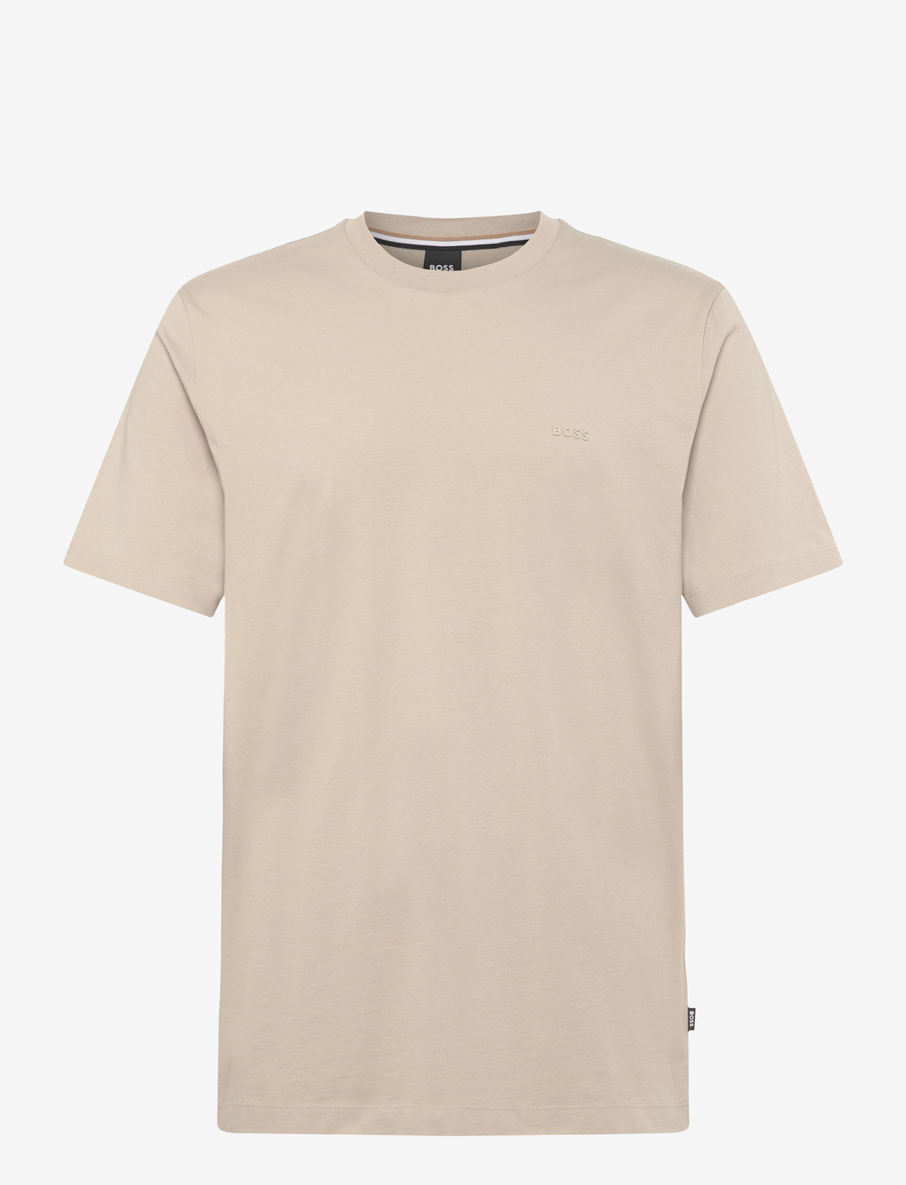 BOSS - Thompson 01 - short-sleeved t-shirts - open beige - 0