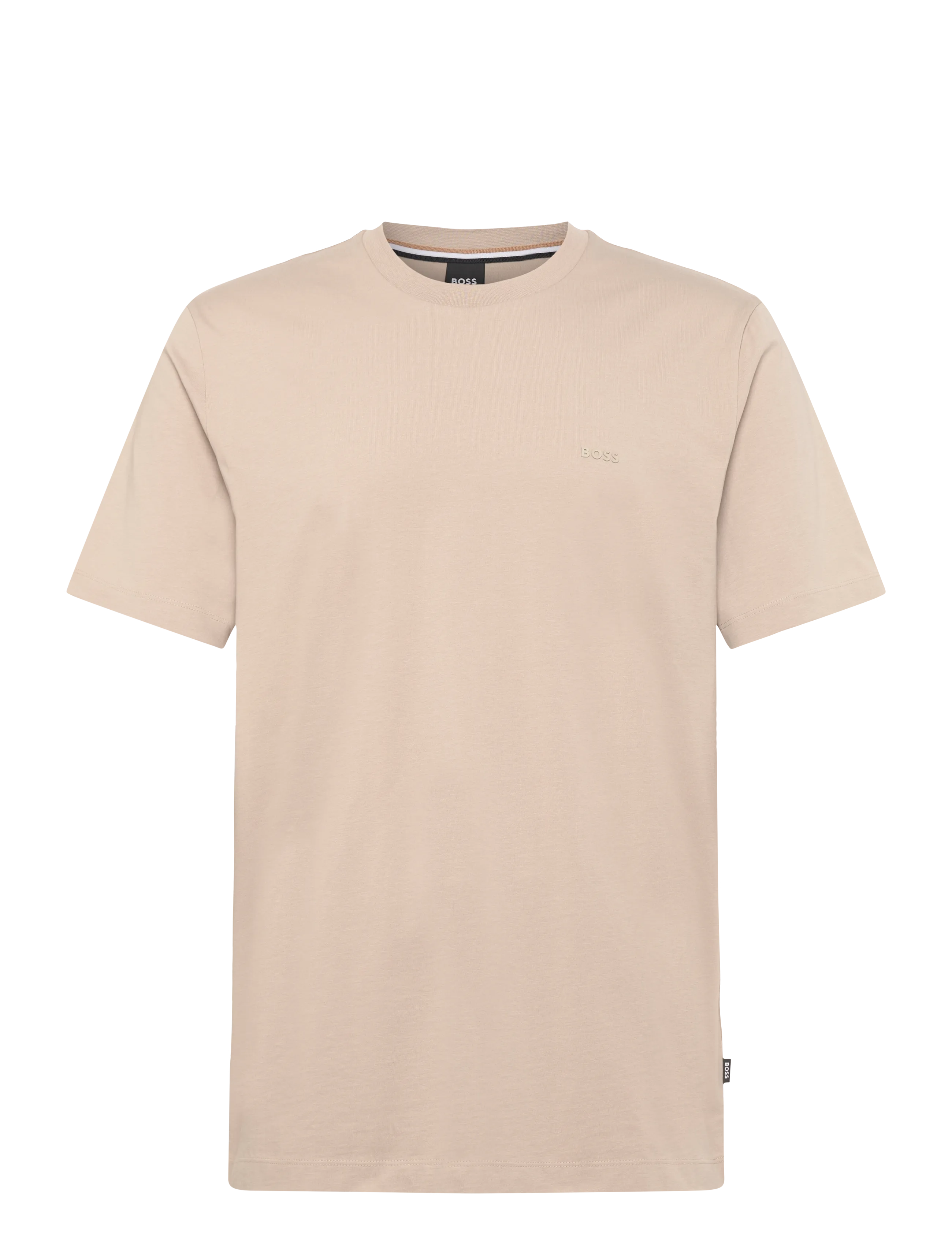 BOSS - Thompson 01 - short-sleeved t-shirts - open beige - 1