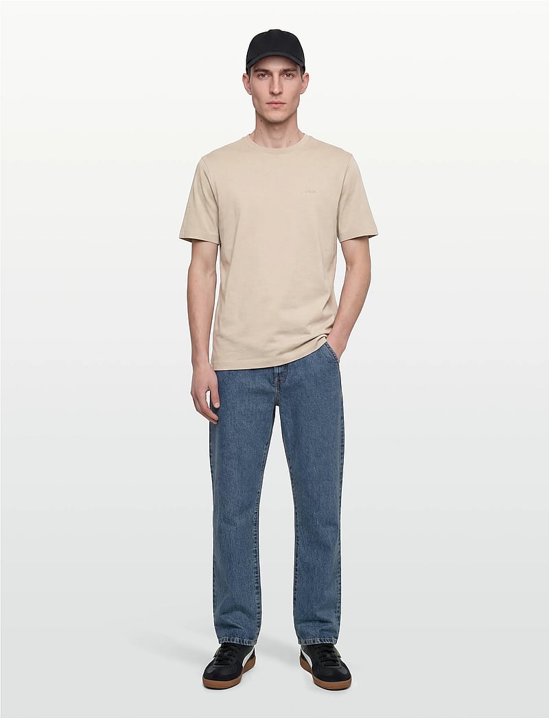 BOSS - Thompson 01 - kortærmede t-shirts - open beige - 0