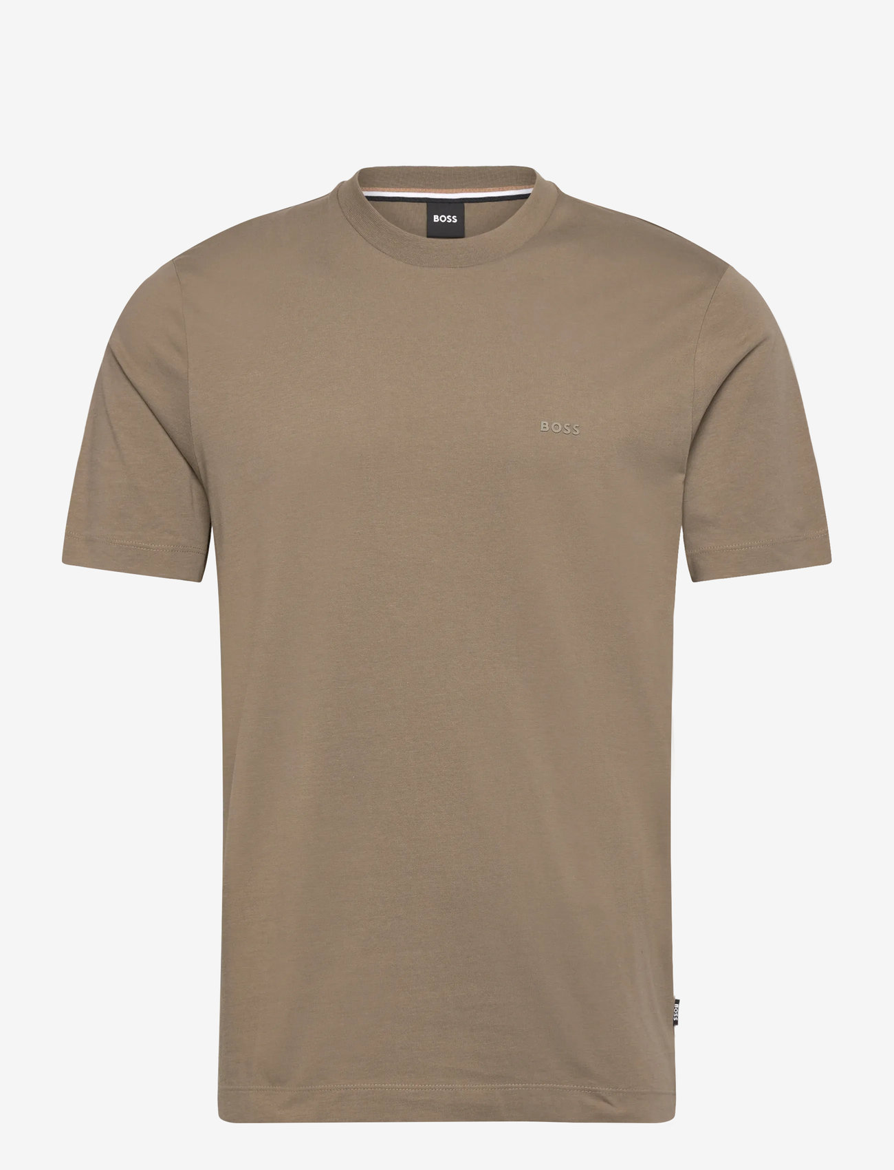 BOSS - Thompson 01 - kortärmade t-shirts - open brown - 0