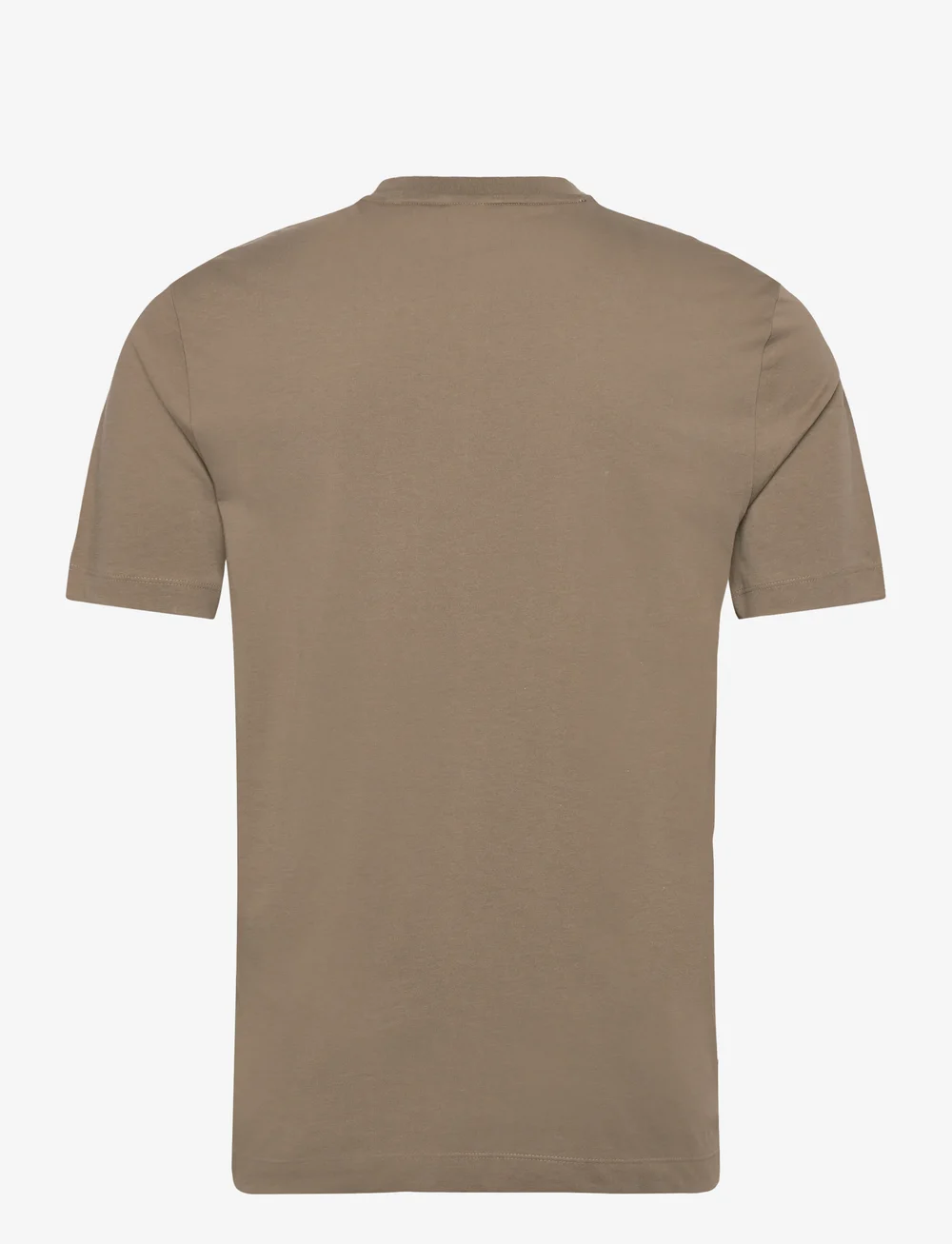 BOSS - Thompson 01 - short-sleeved t-shirts - open brown - 1