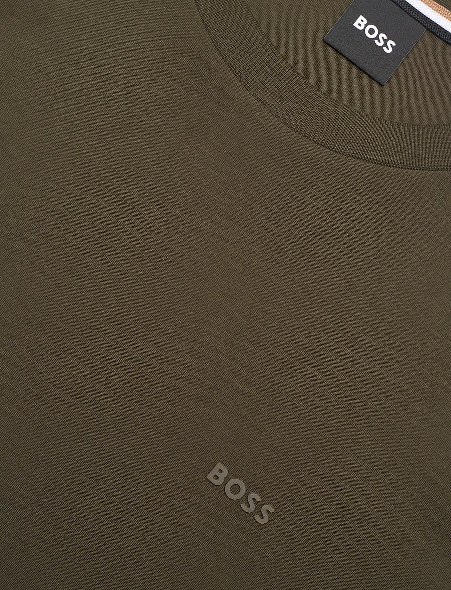BOSS - Thompson 01 - kurzärmelige t-shirts - open green - 2