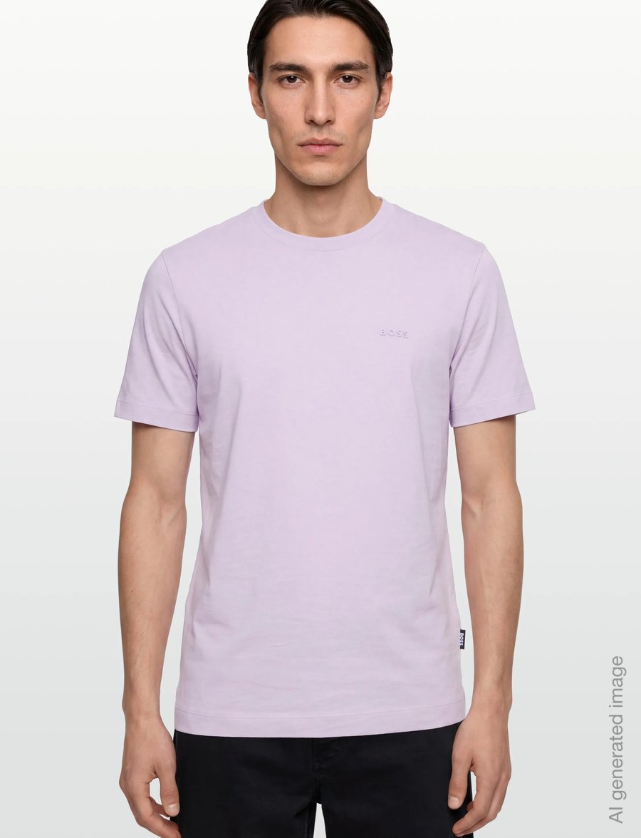 BOSS - Thompson 01 - lühikeste varrukatega t-särgid - open purple - 3