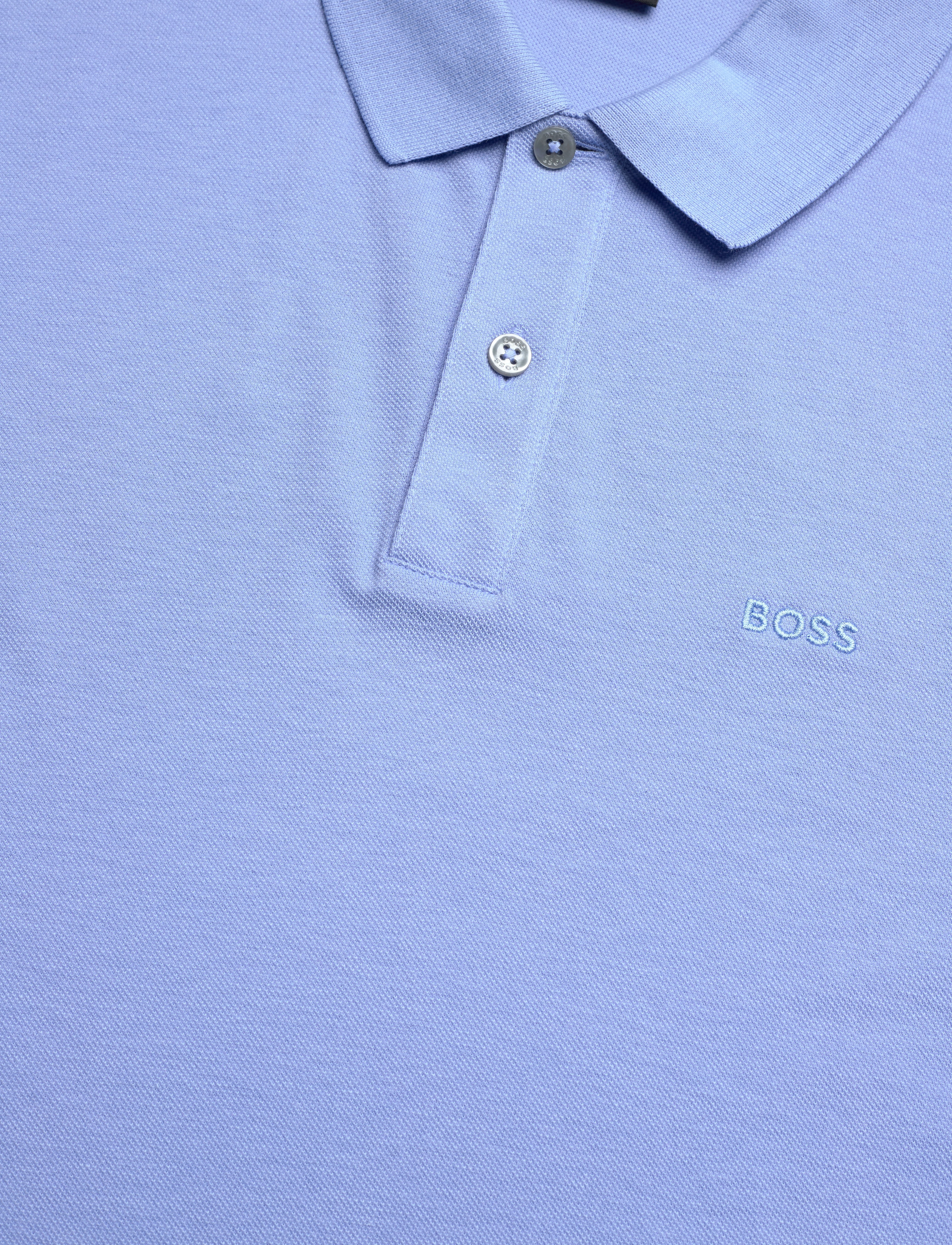 BOSS - Pallas - short-sleeved polos - bright blue - 2