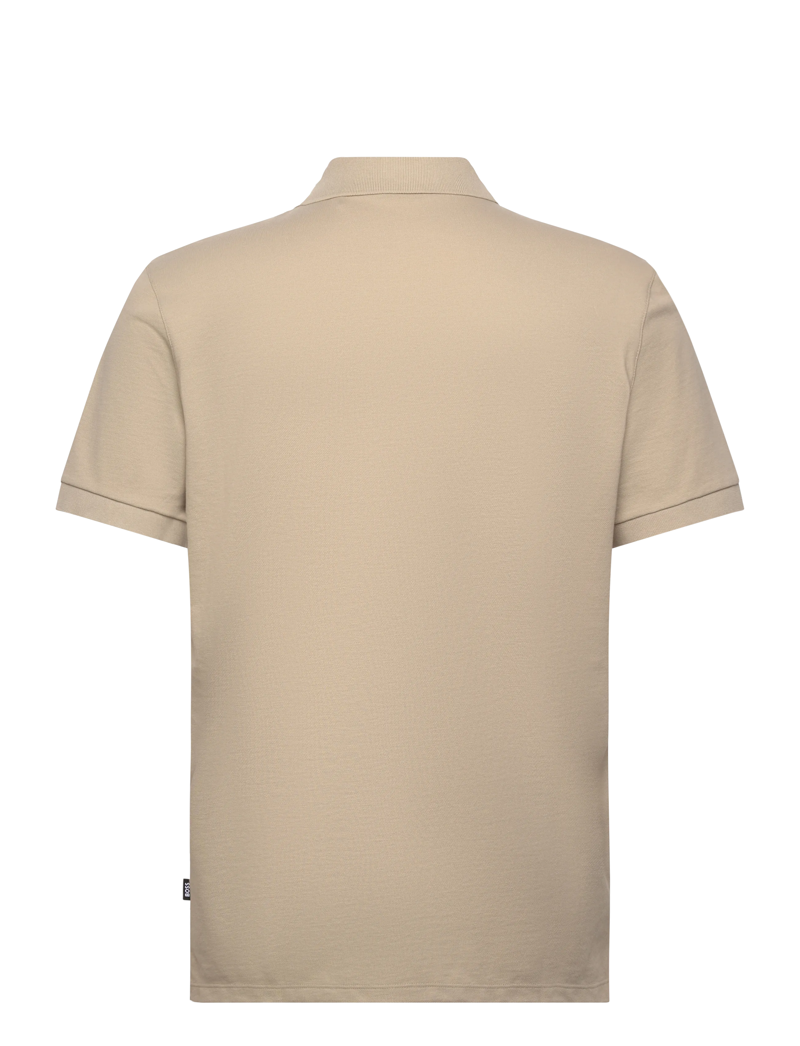 BOSS - Pallas - short-sleeved polos - dark beige - 1