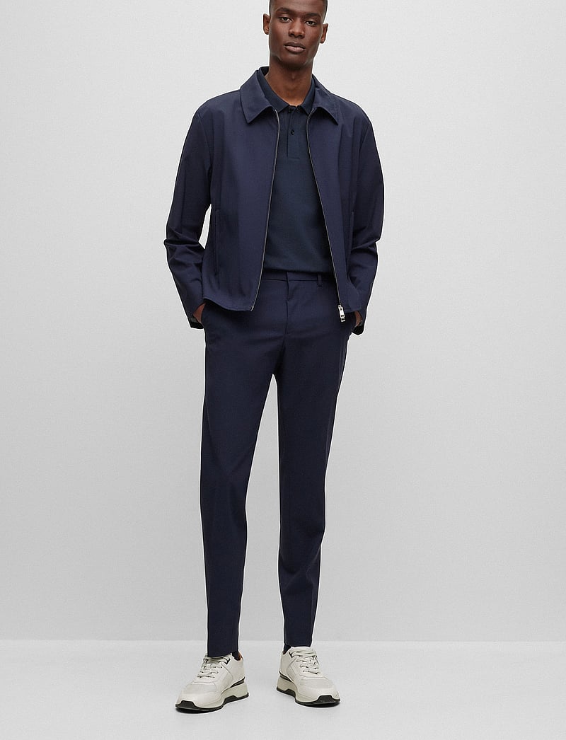 BOSS - Pallas - kortärmade pikéer - dark blue - 0