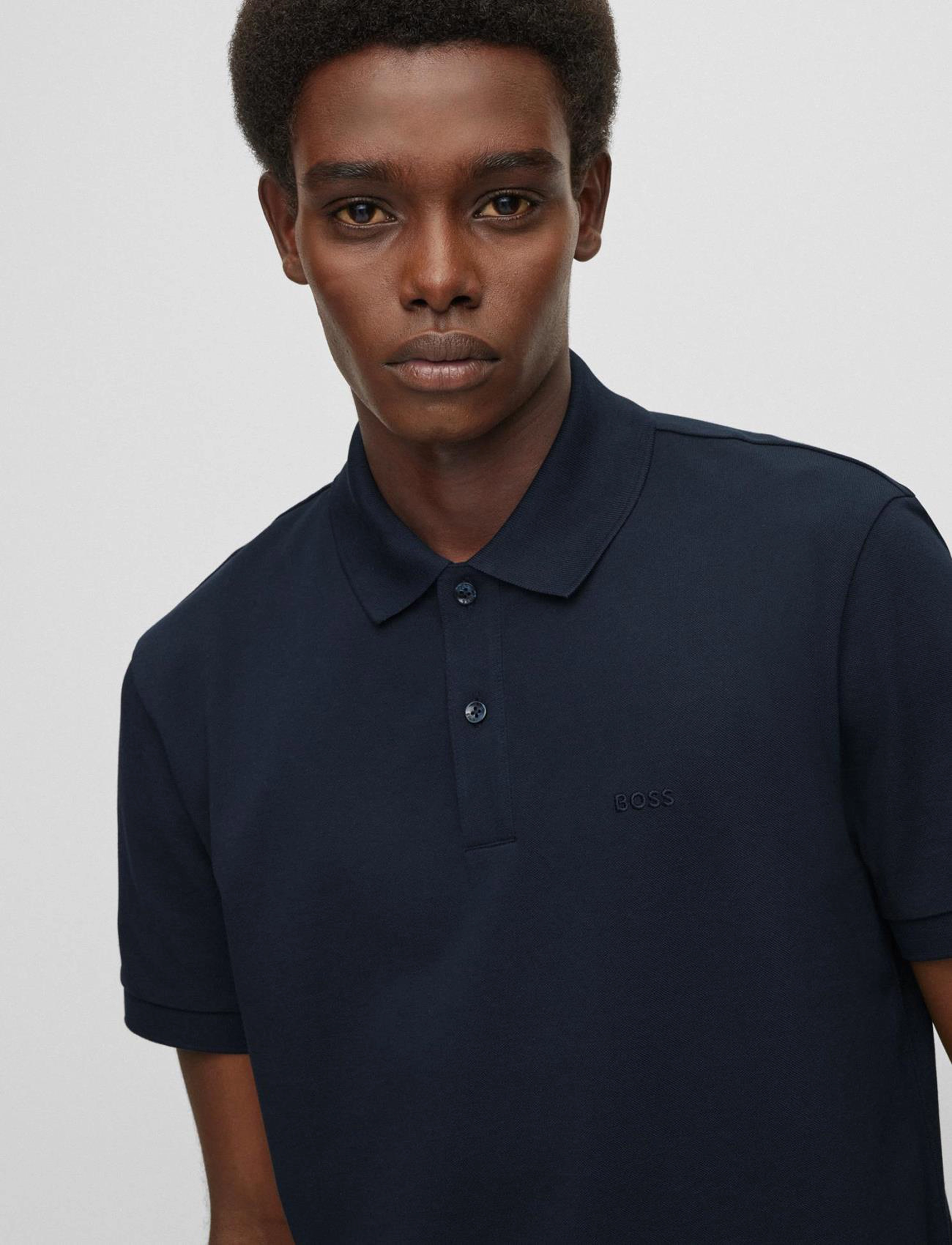 BOSS - Pallas - short-sleeved polos - dark blue - 2