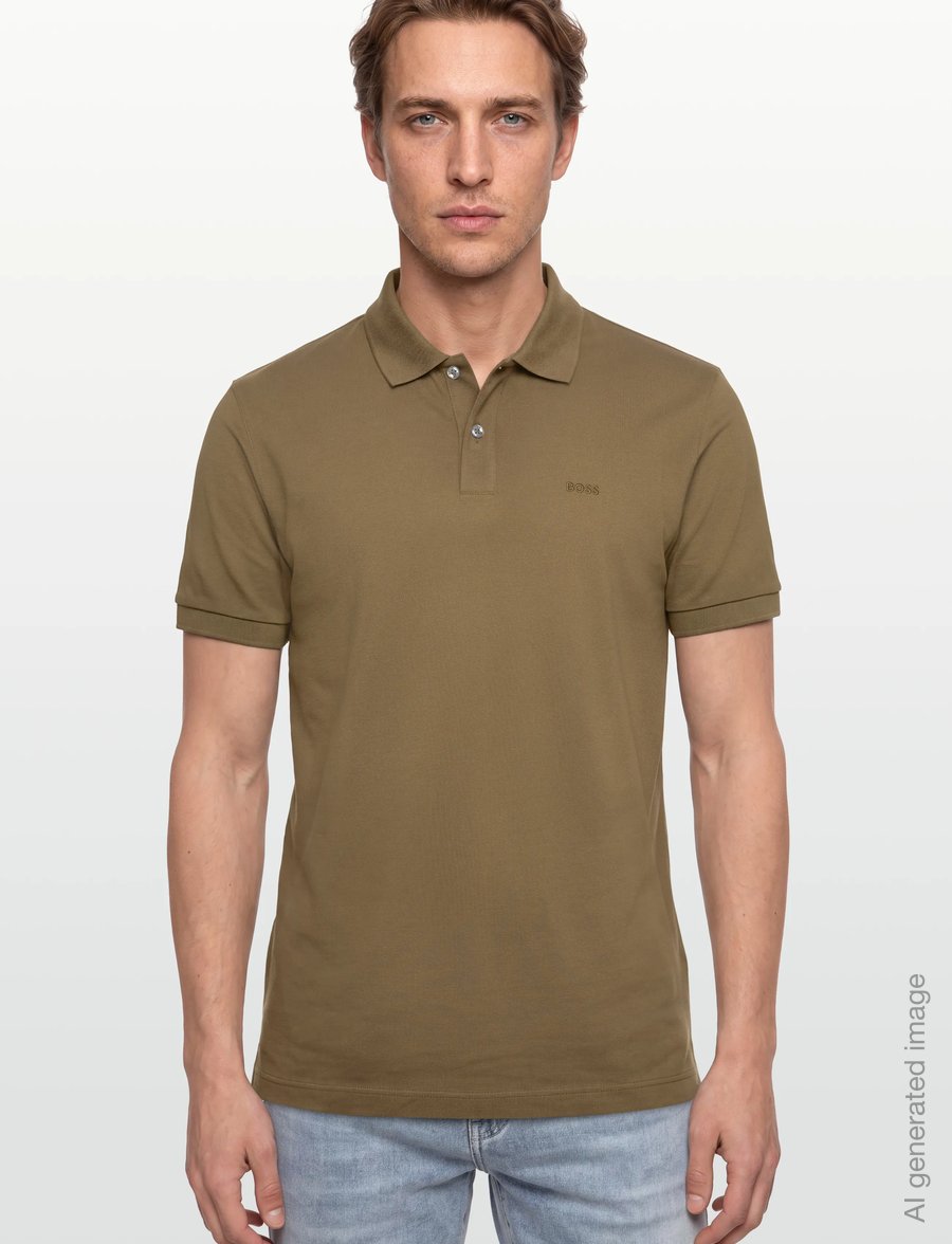 BOSS - Pallas - kurzärmelig - dark green - 3