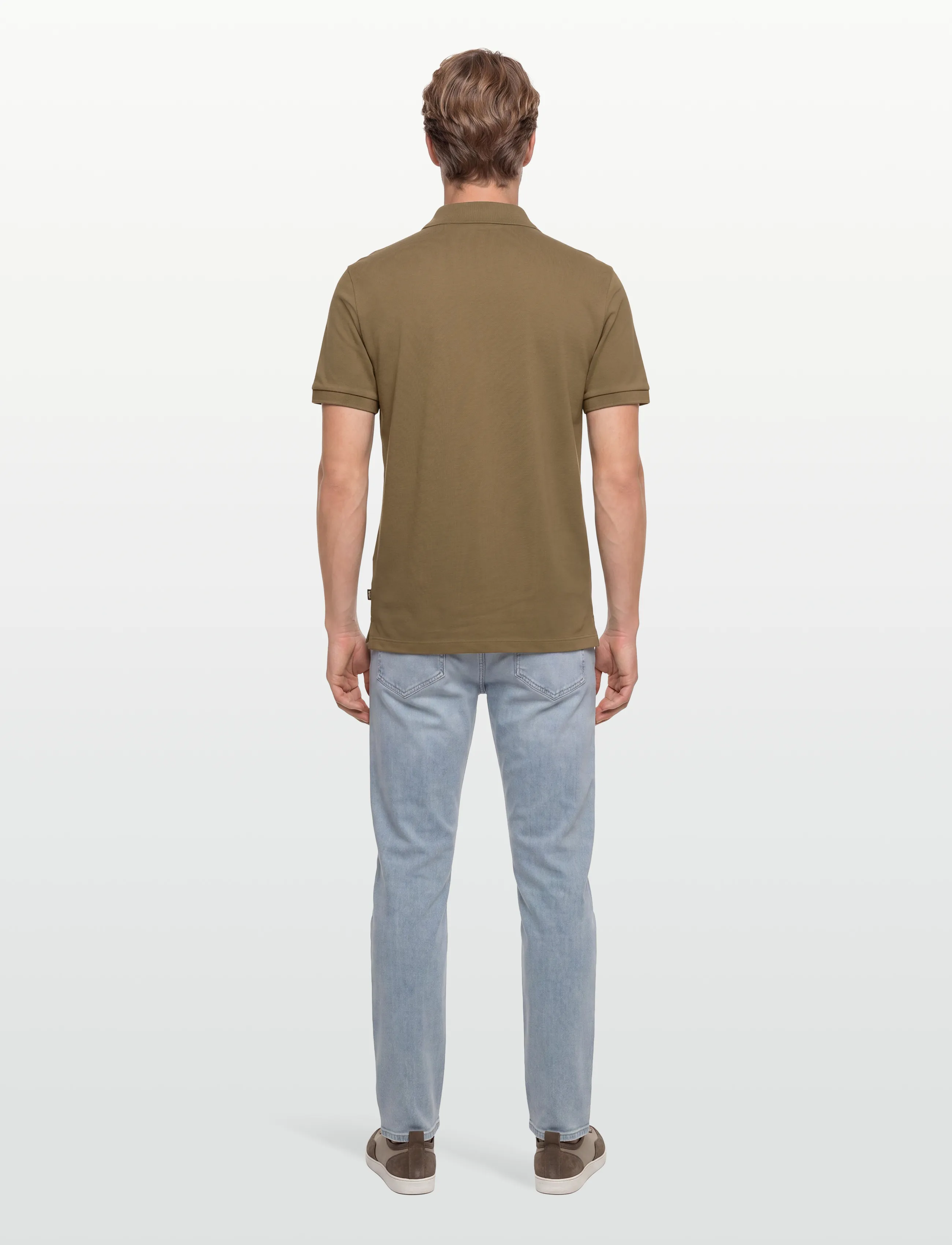 BOSS - Pallas - kortærmede poloer - dark green - 4