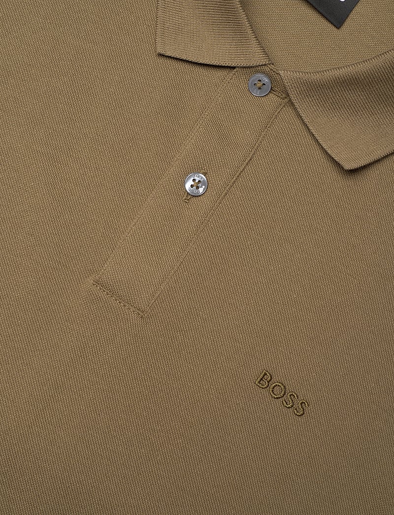 BOSS - Pallas - kortærmede poloer - dark green - 2