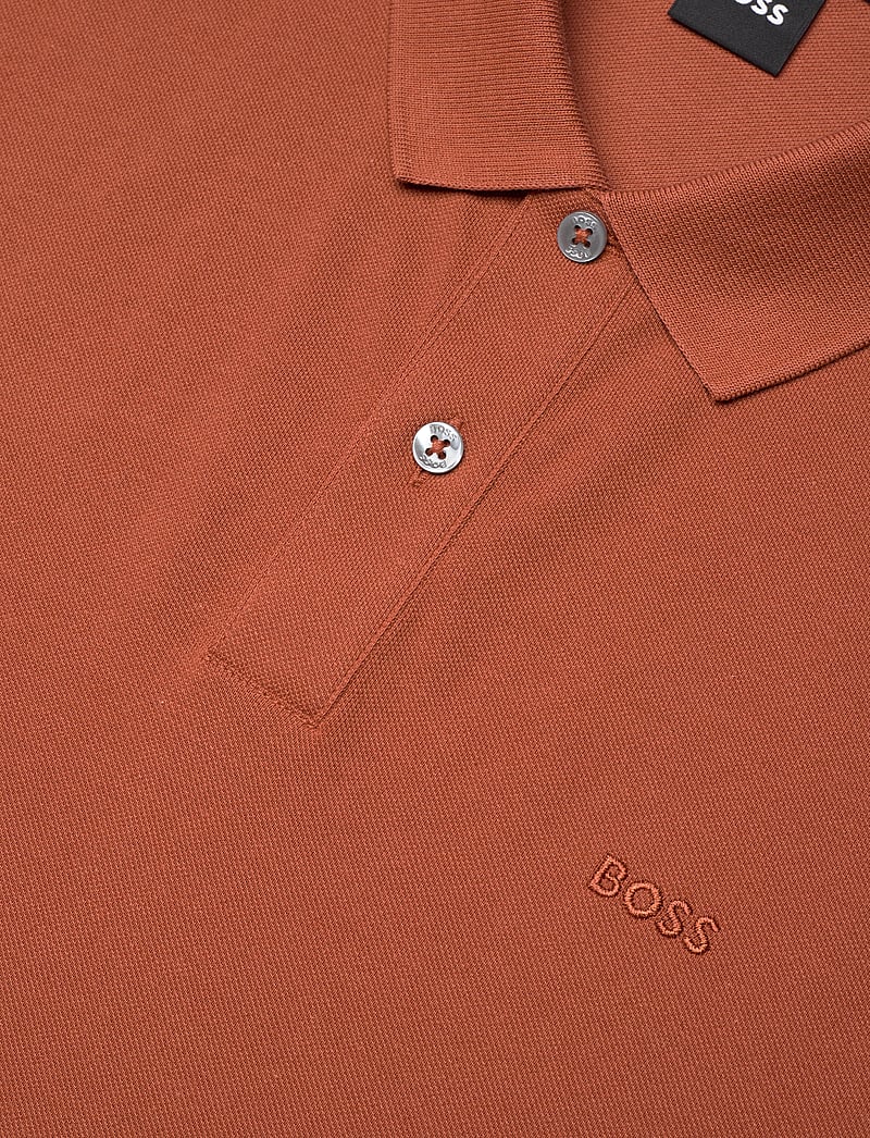 BOSS - Pallas - kortærmede poloer - dark orange - 2