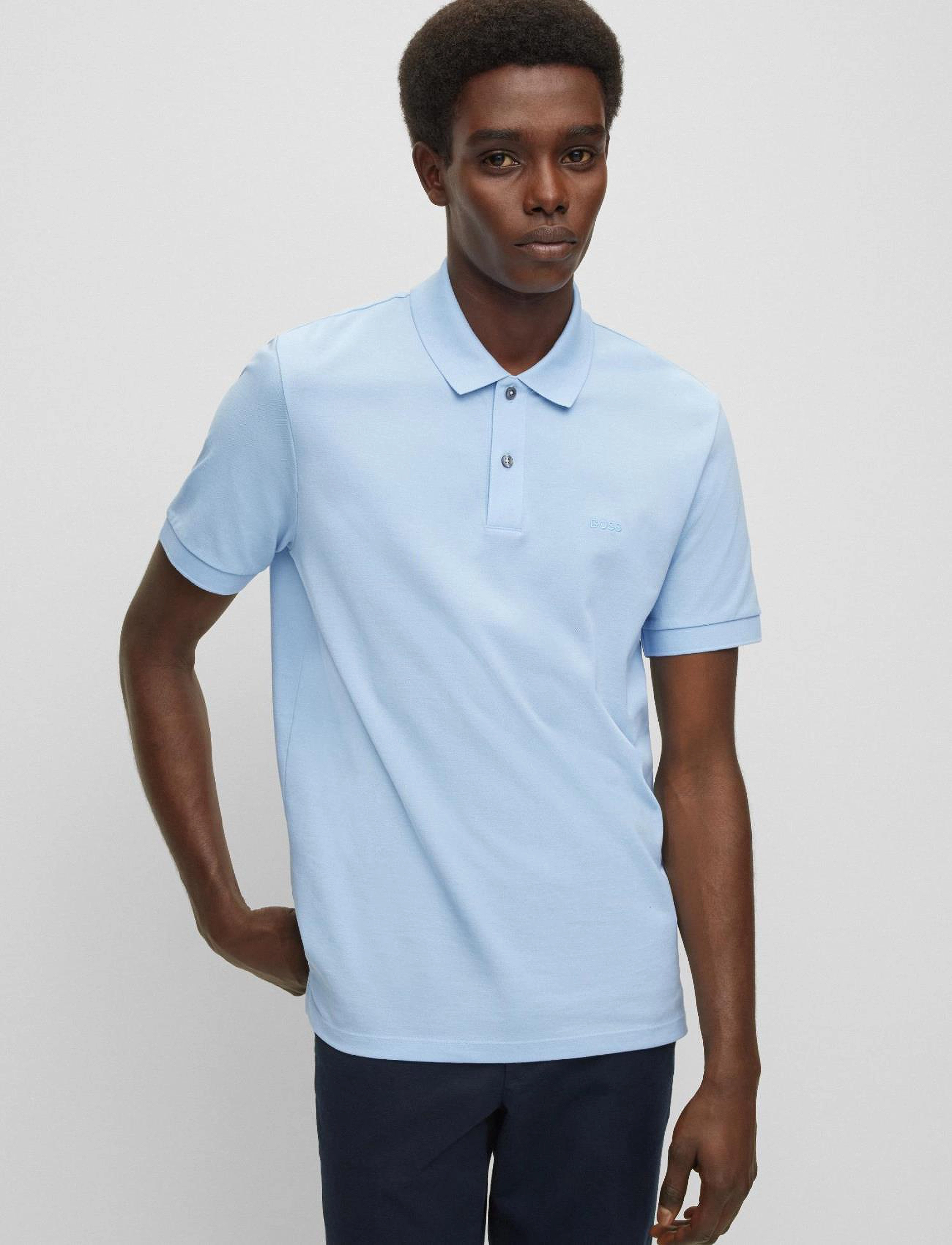 BOSS - Pallas - kortærmede poloer - light/pastel blue - 4