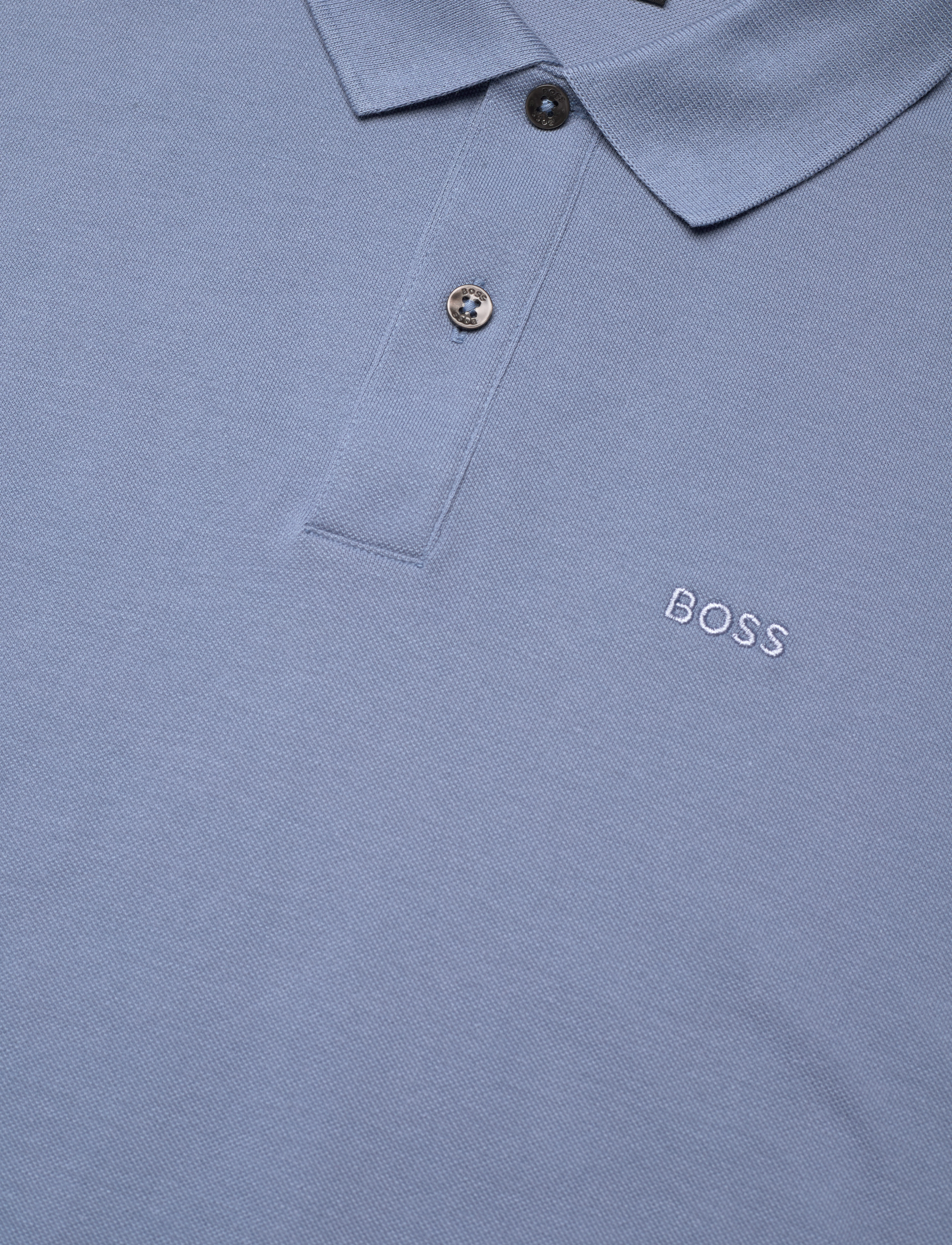 BOSS - Pallas - short-sleeved polos - light/pastel blue - 2