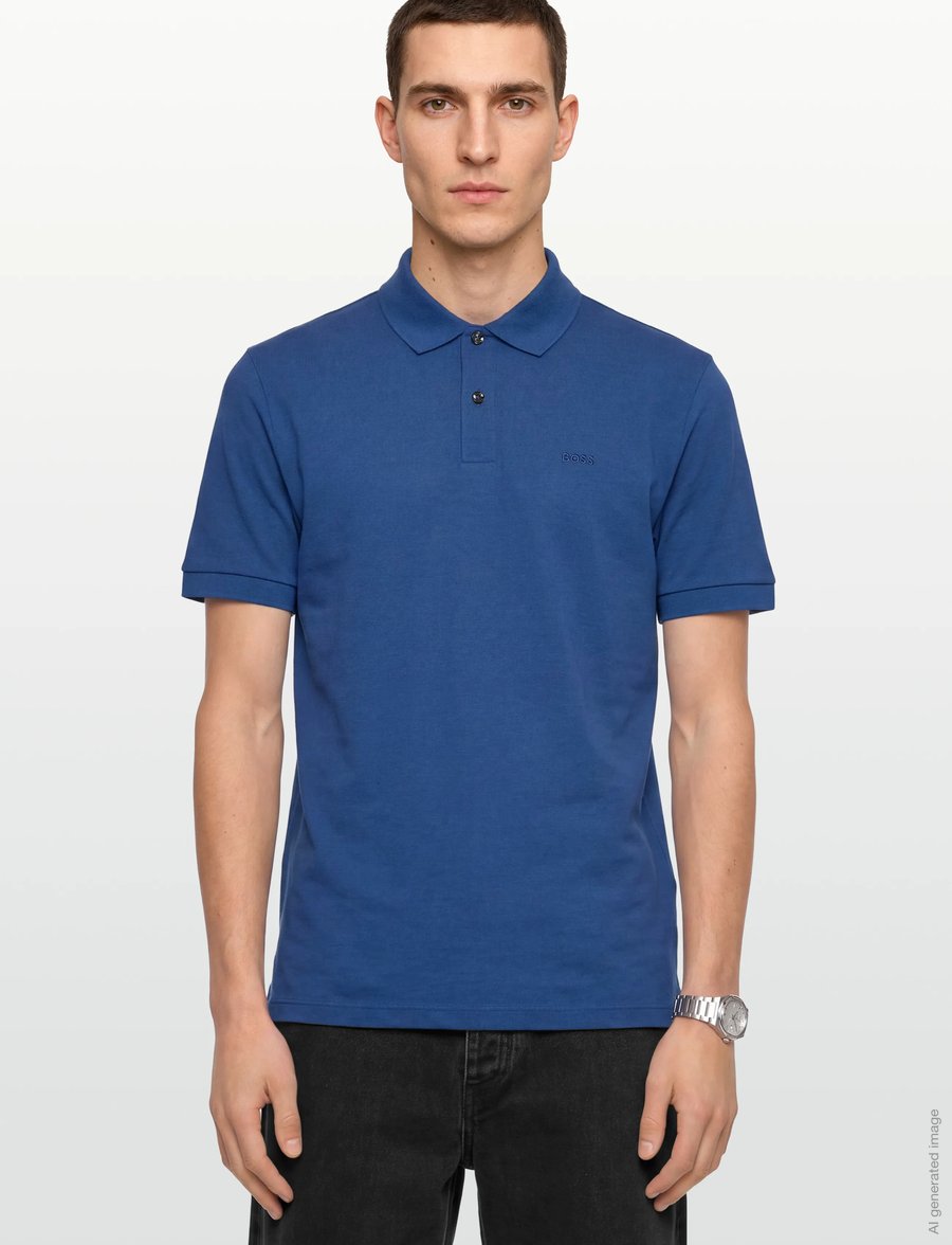 BOSS - Pallas - kurzärmelig - medium blue - 3