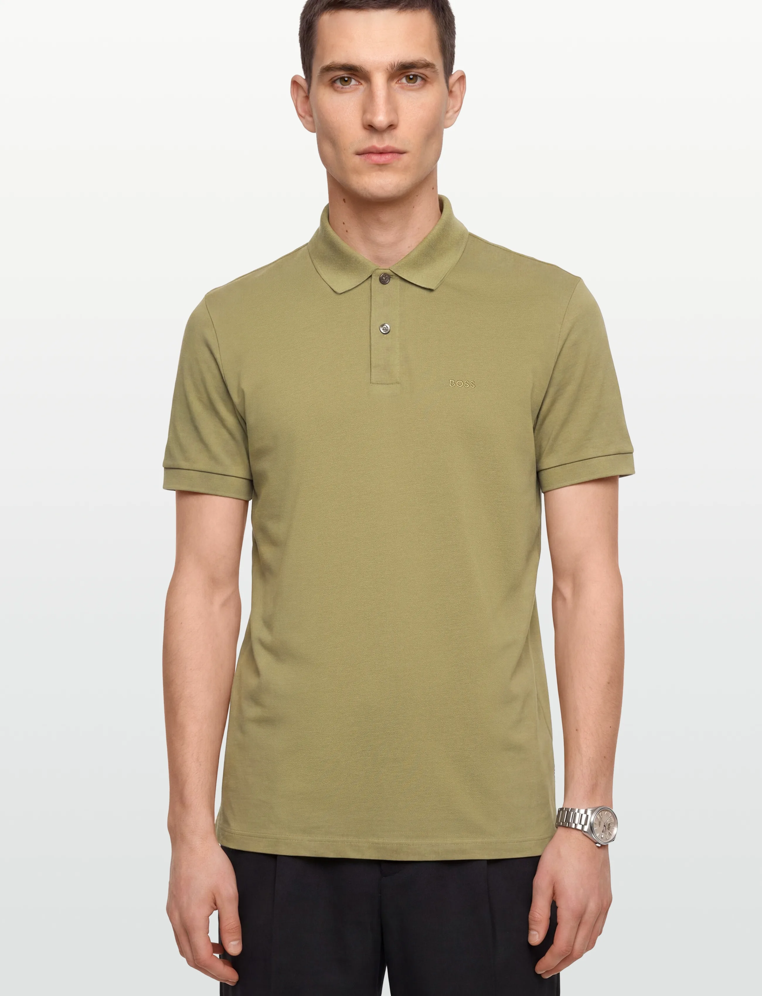 BOSS - Pallas - kurzärmelig - medium green - 3