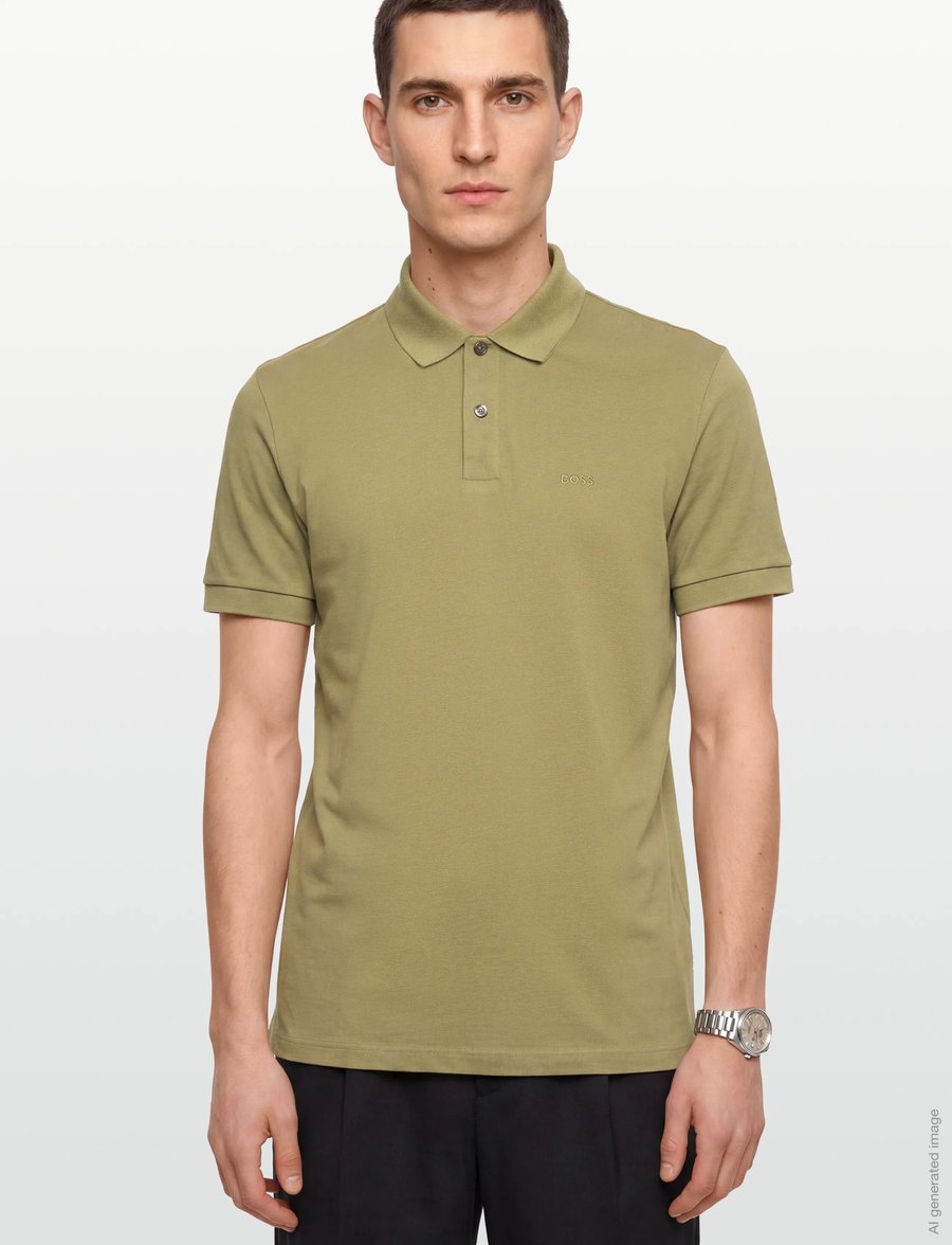 BOSS - Pallas - kurzärmelig - medium green - 3