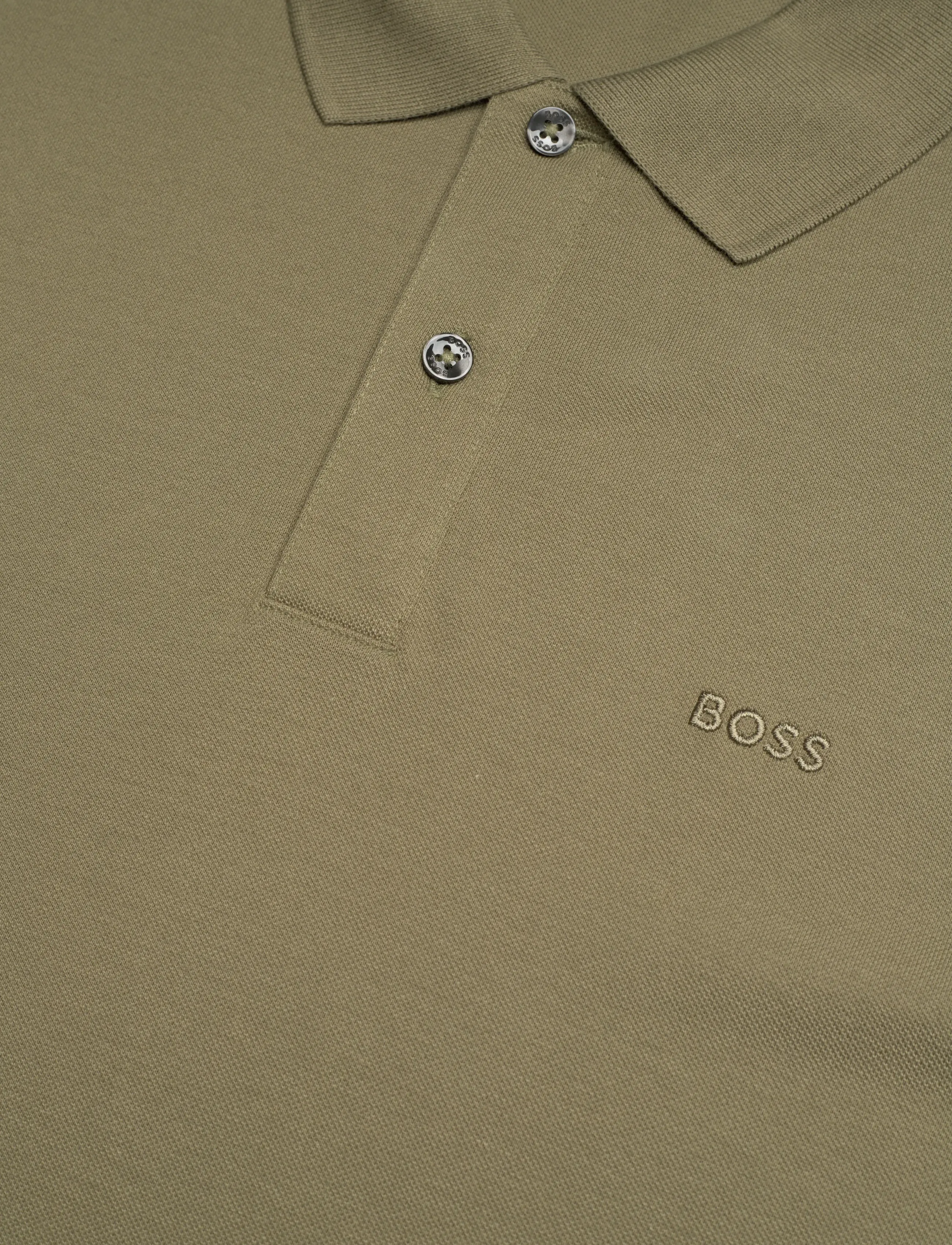 BOSS - Pallas - short-sleeved polos - medium green - 2