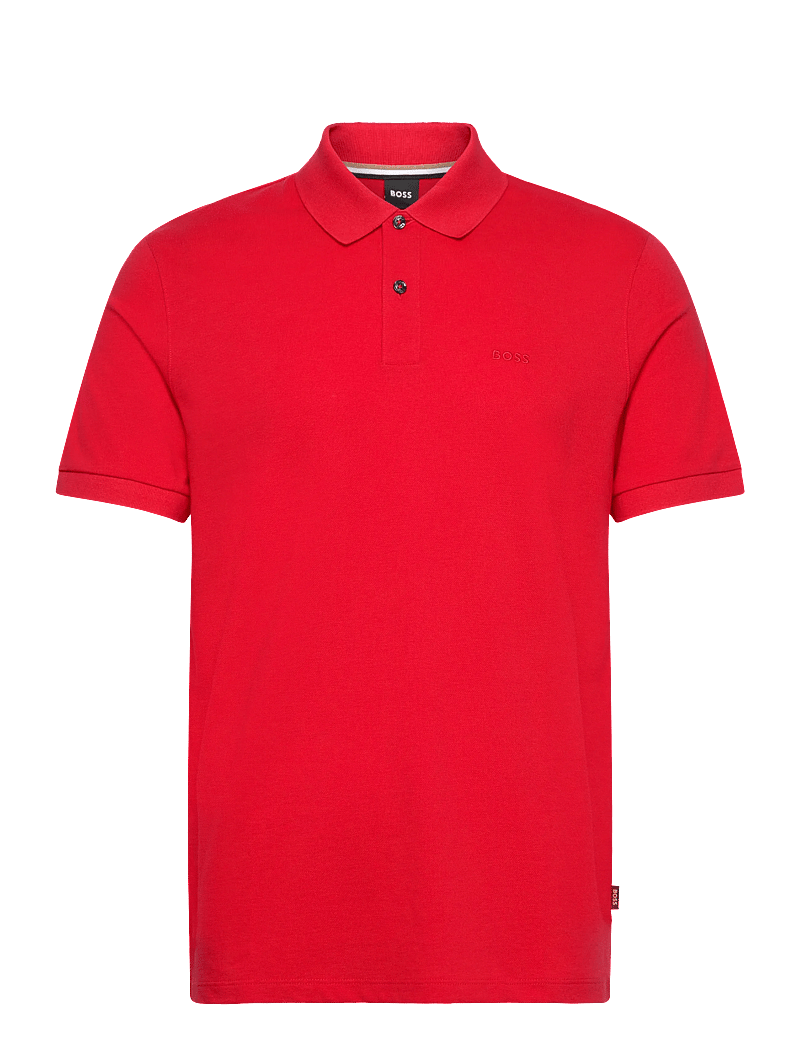 BOSS - Pallas - kortärmade pikéer - medium red - 0