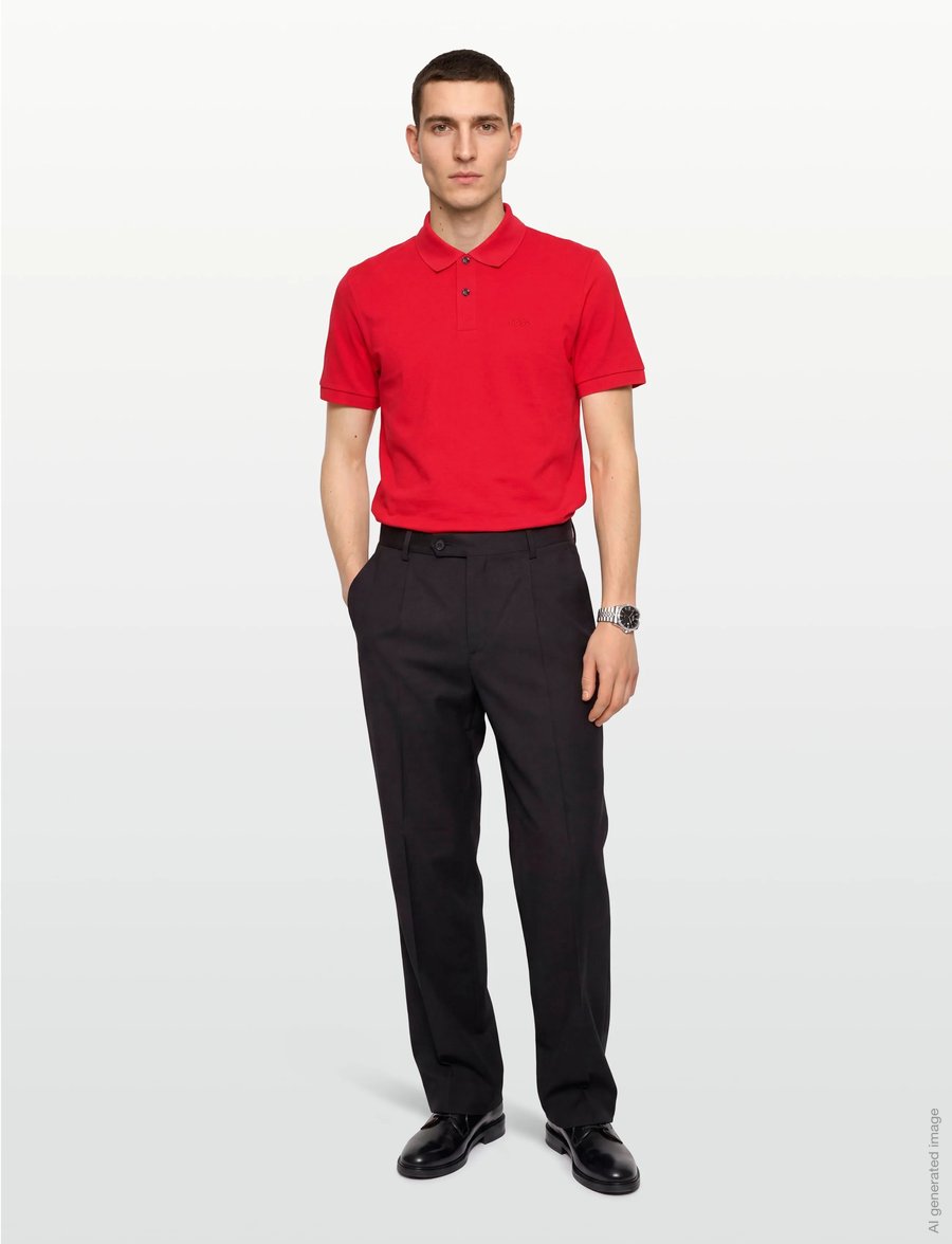 BOSS - Pallas - kurzärmelig - medium red - 0