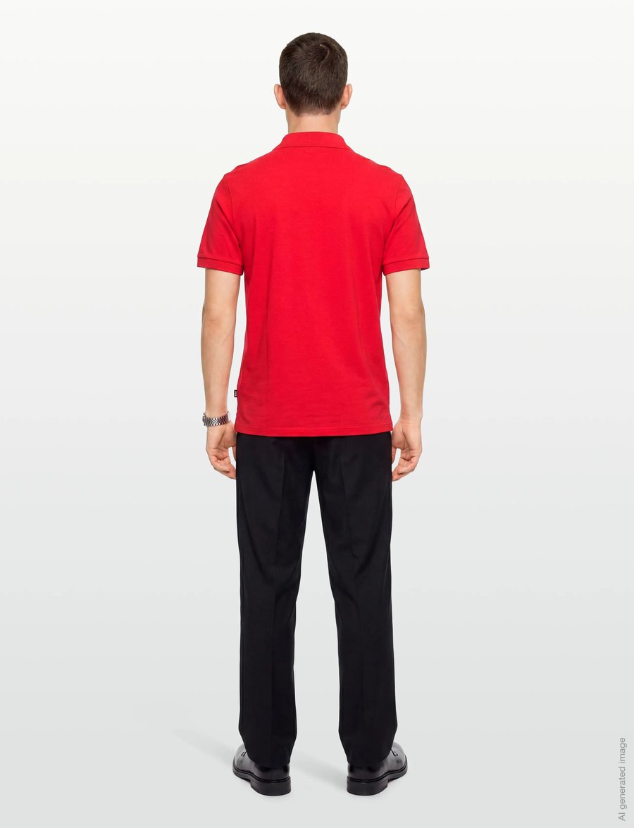 BOSS - Pallas - kurzärmelig - medium red - 4