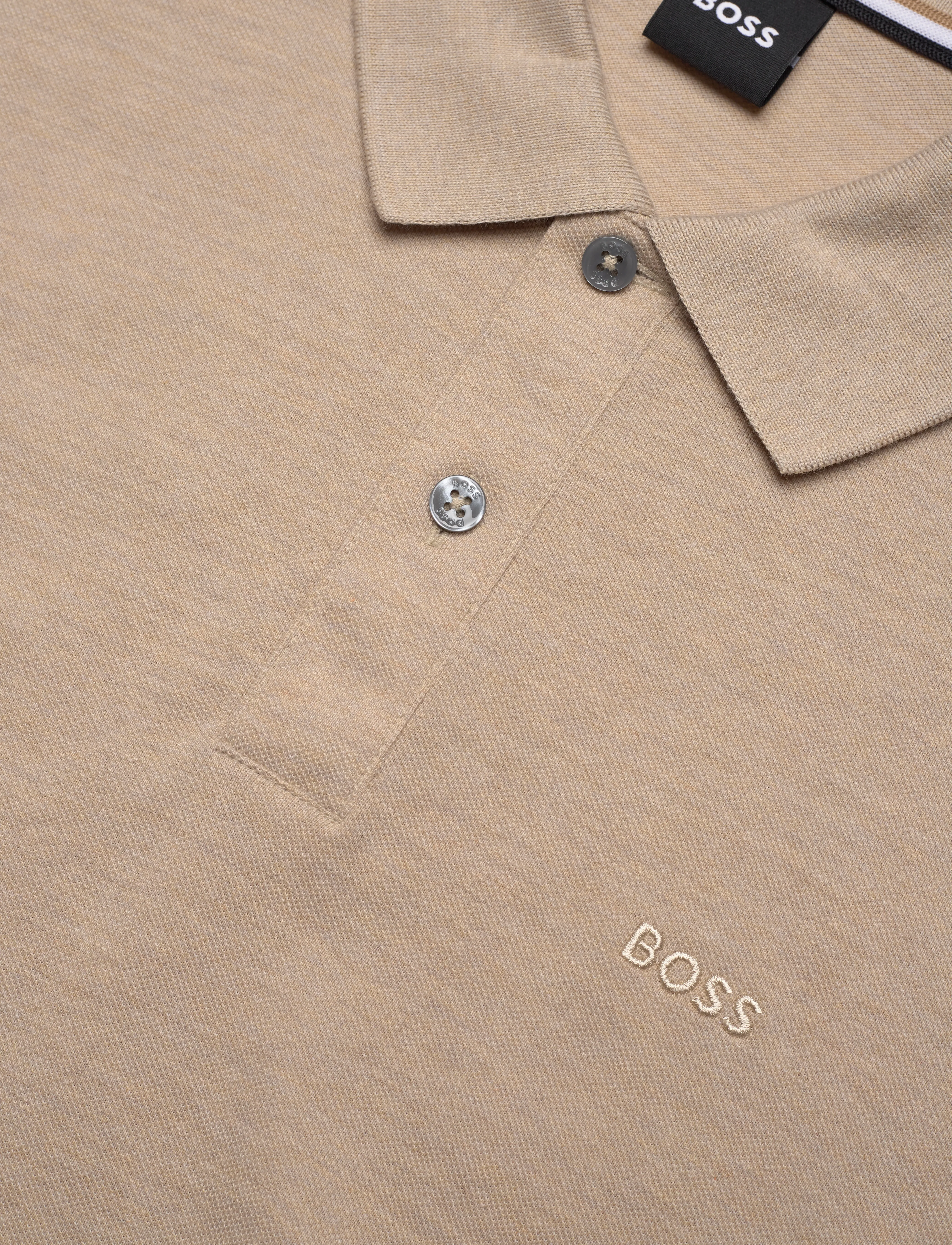 BOSS - Pallas - kurzärmelig - open beige - 2