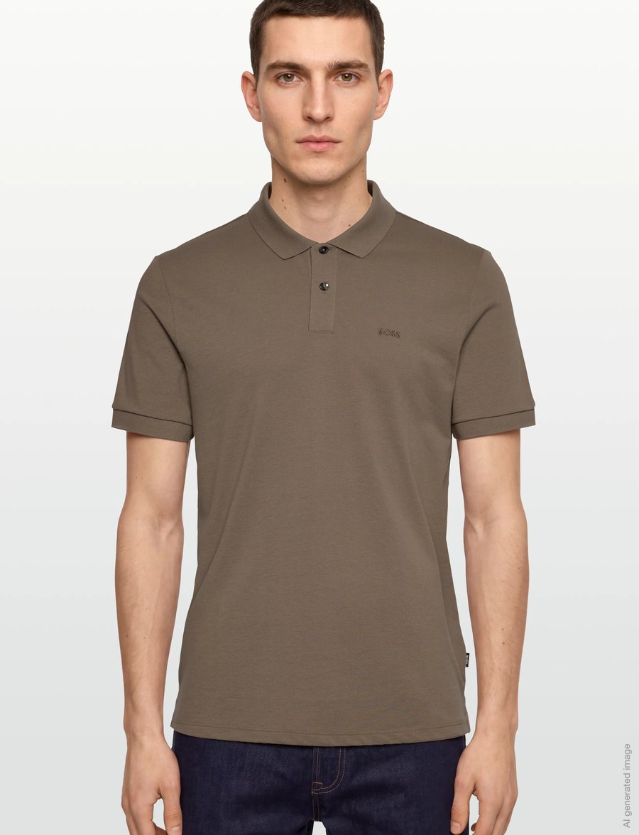 BOSS - Pallas - kurzärmelig - open brown - 3