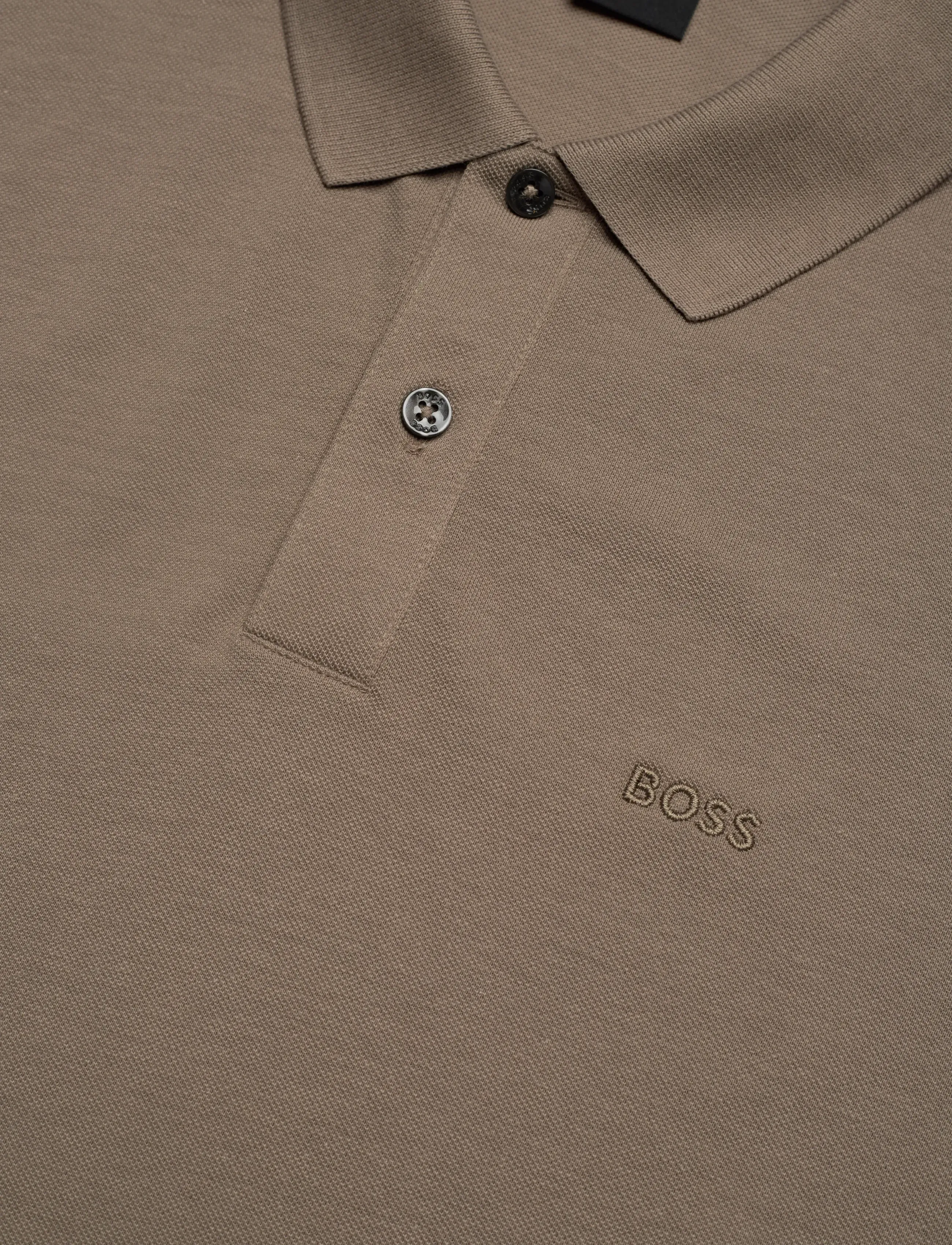 BOSS - Pallas - kortærmede poloer - open brown - 2