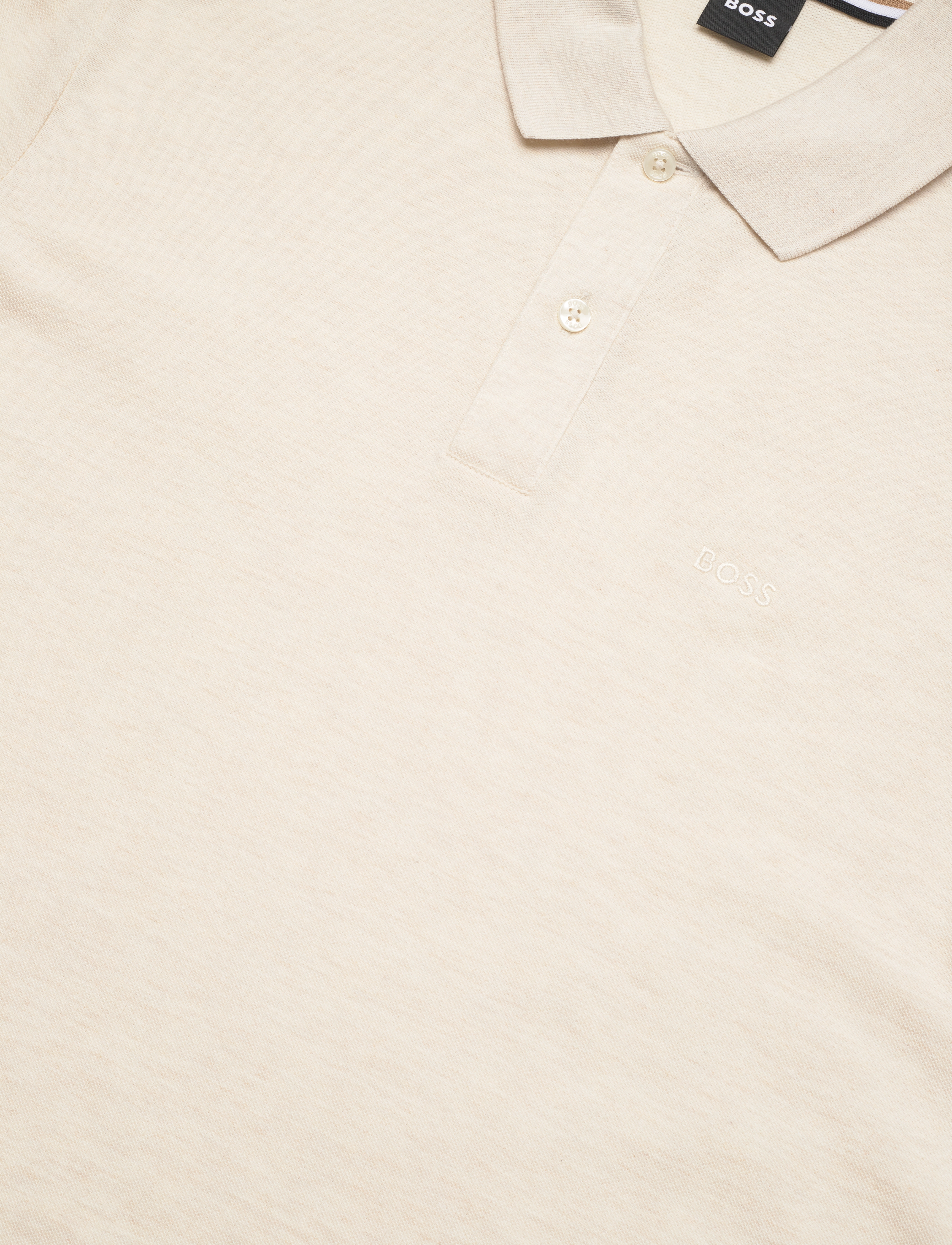 BOSS - Pallas - short-sleeved polos - open white - 2