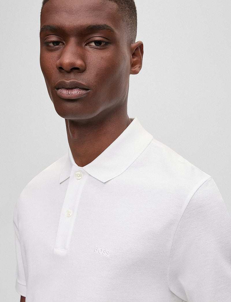 BOSS - Pallas - kortärmade pikéer - white - 5