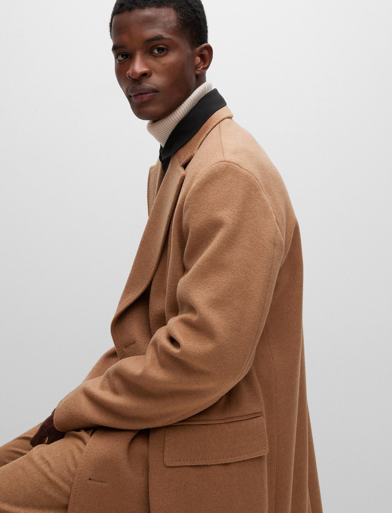 BOSS - Pado 30 - pikkade varrukatega polod - black - 2