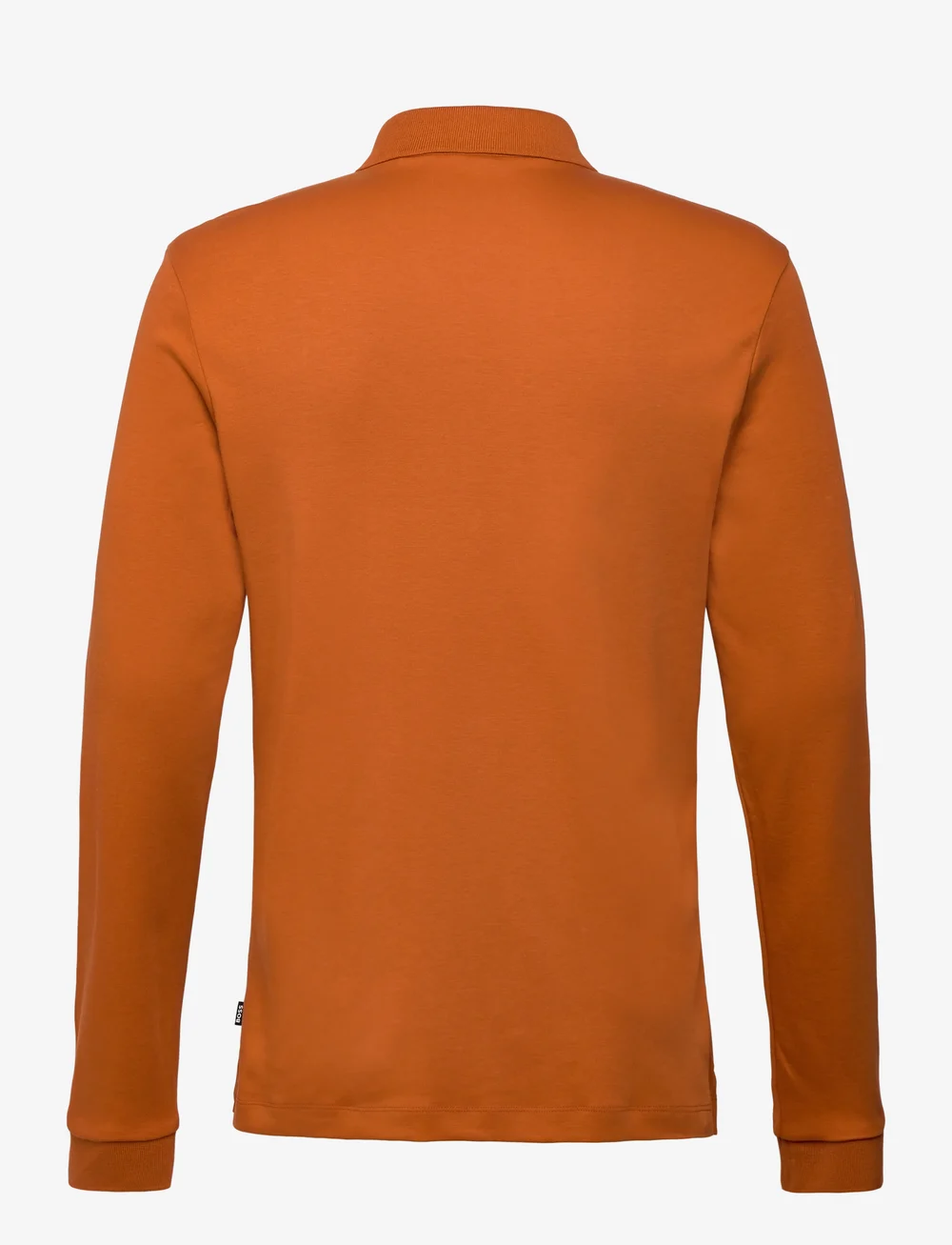 BOSS - Pado 30 - langærmede poloer - dark orange - 1