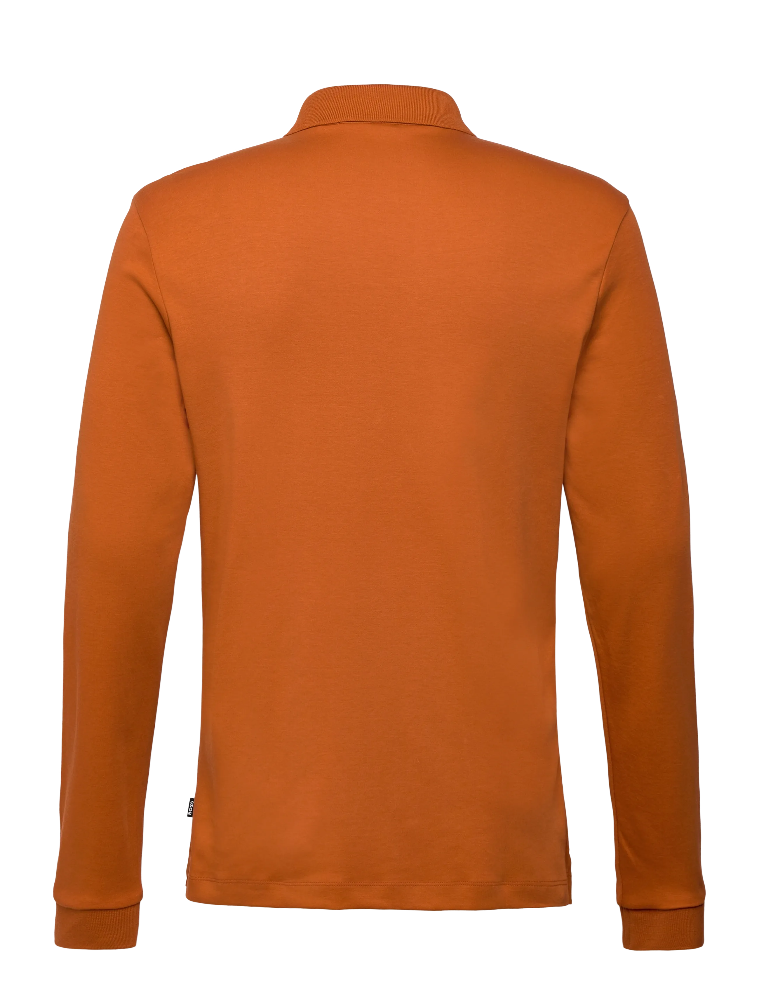 BOSS - Pado 30 - langærmede poloer - dark orange - 1