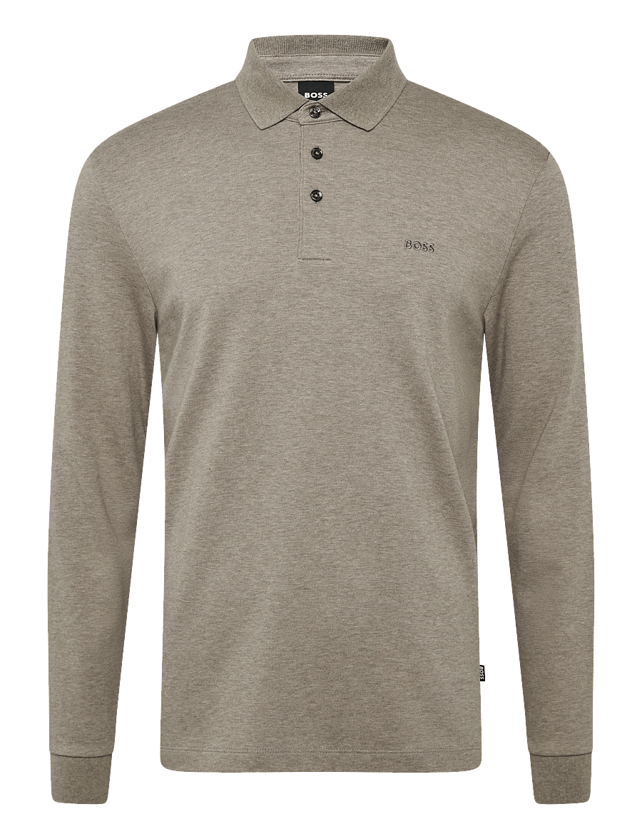 BOSS - Pado 30 - pikkade varrukatega polod - open brown - 0