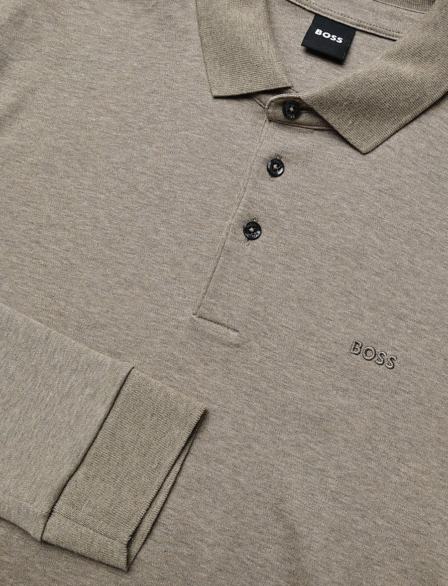 BOSS - Pado 30 - pikkade varrukatega polod - open brown - 2