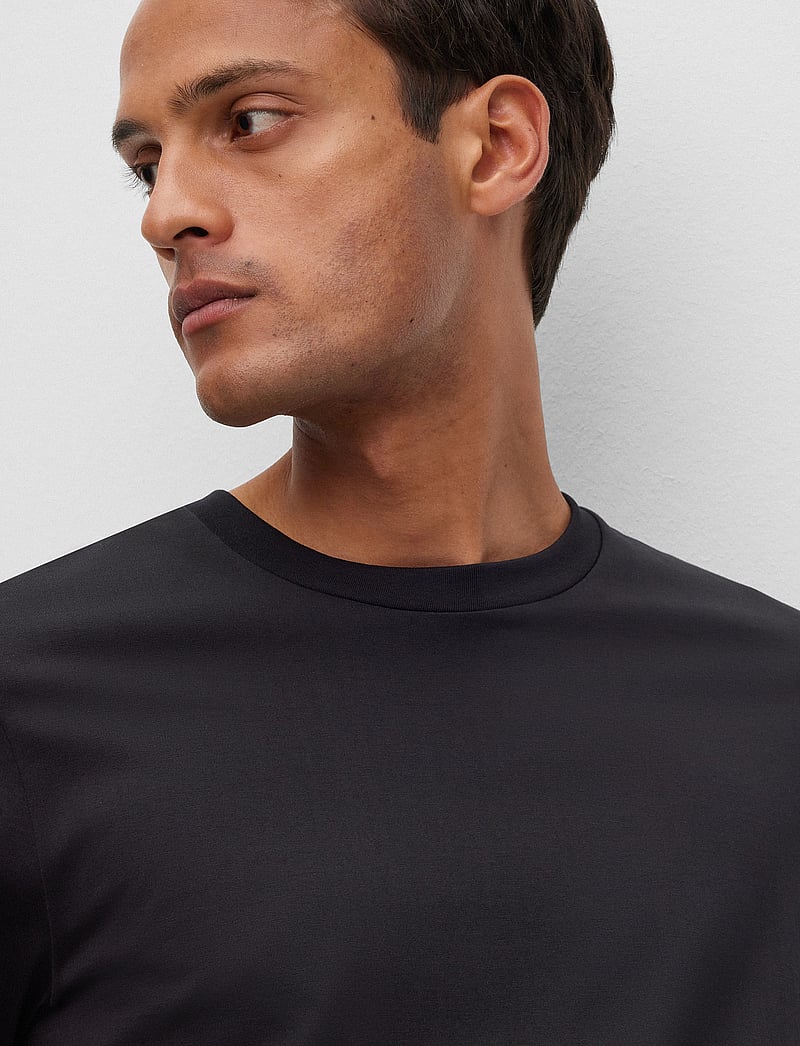 BOSS - Thompson 02 - kortärmade t-shirts - black - 3