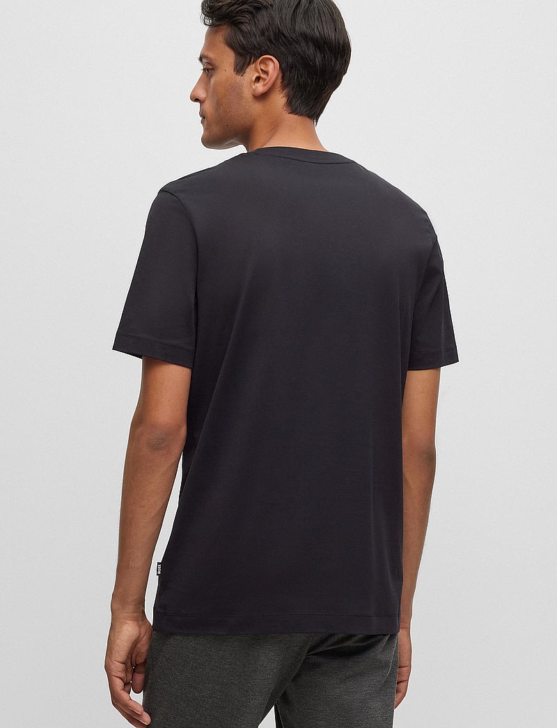 BOSS - Thompson 02 - kortärmade t-shirts - black - 4