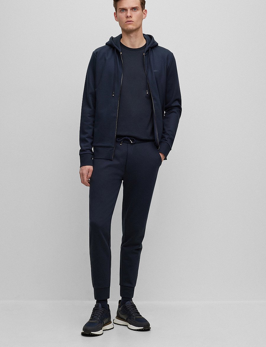 BOSS - Thompson 02 - kurzärmelige t-shirts - dark blue - 0