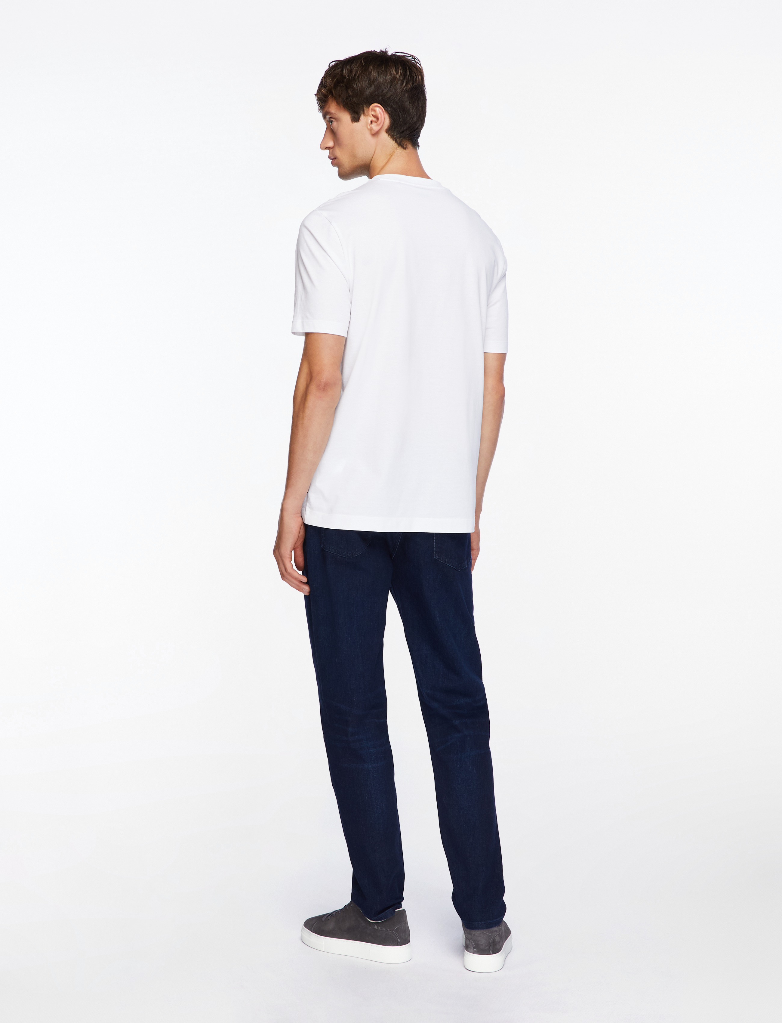 BOSS - Thompson 02 - short-sleeved t-shirts - white - 4