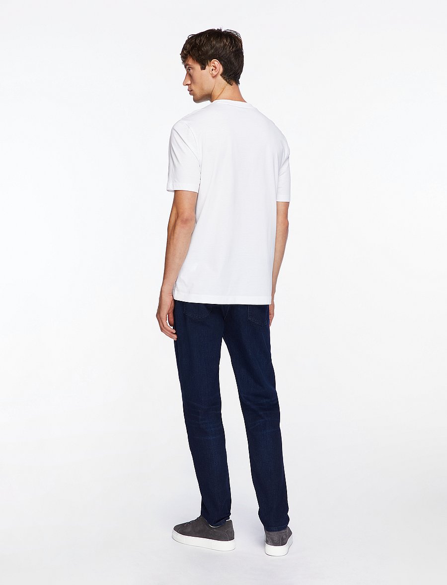 BOSS - Thompson 02 - kurzärmelige t-shirts - white - 4