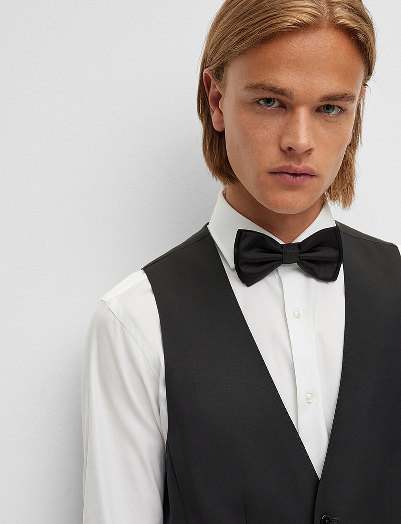 BOSS - H-Huge-Vest-B1 - waistcoats - black - 2