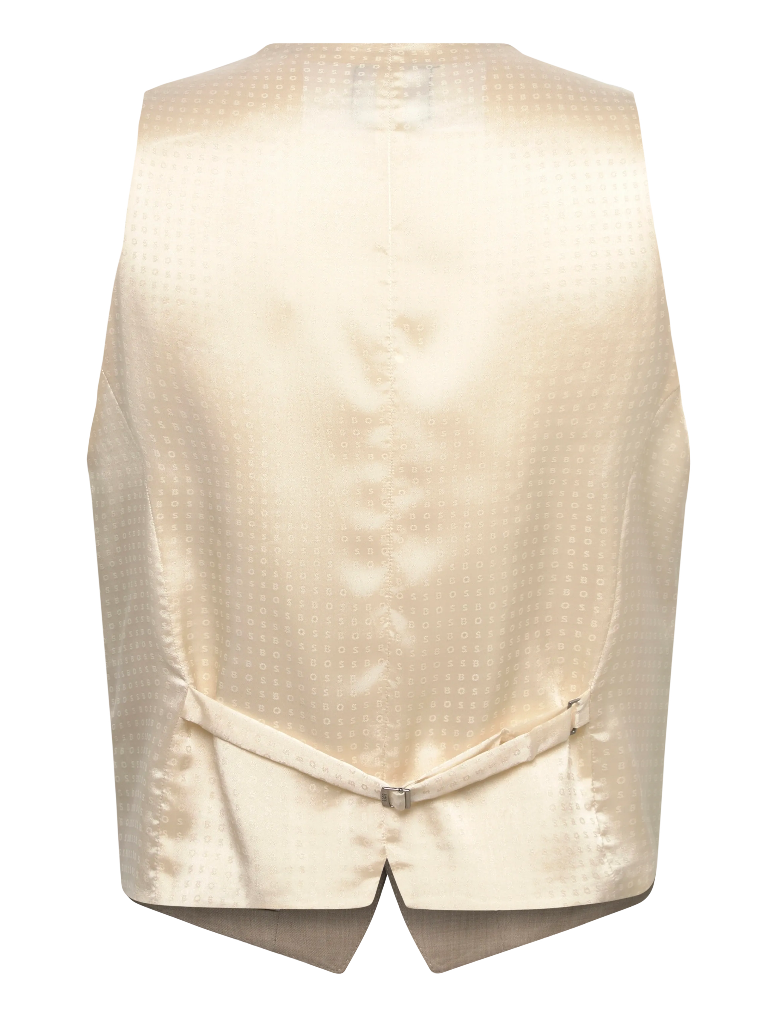 BOSS - H-Huge-Vest-B1 - västar - dark beige - 1
