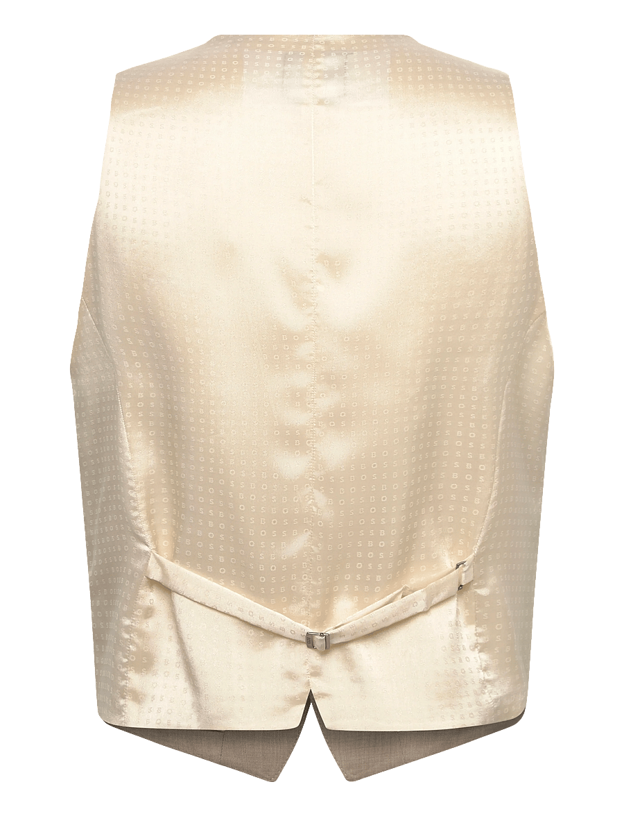 BOSS - H-Huge-Vest-B1 - habitveste - dark beige - 1