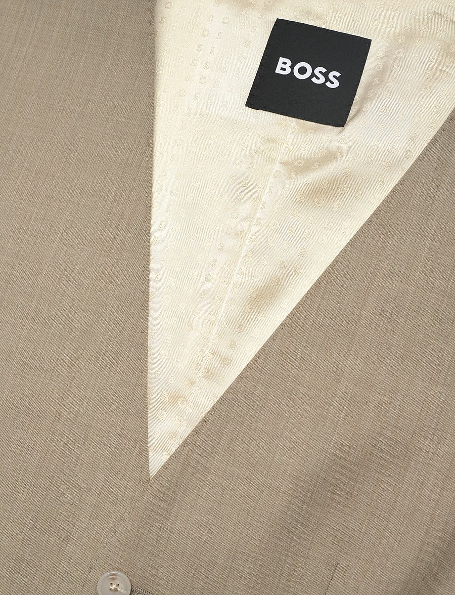 BOSS - H-Huge-Vest-B1 - habitveste - dark beige - 2