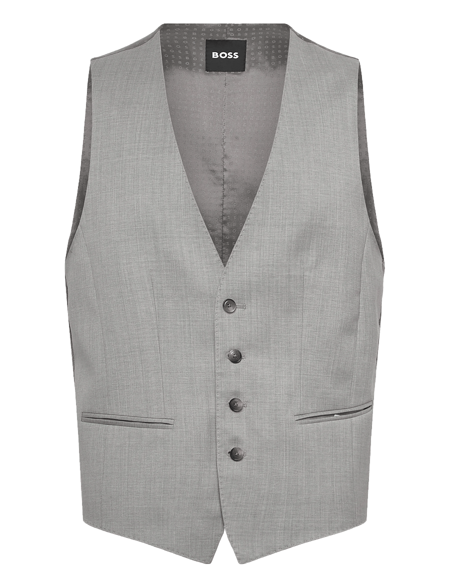 BOSS - H-Huge-Vest-B1 - habitveste - silver - 1