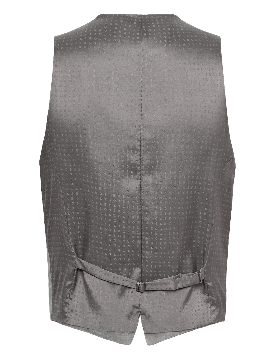 BOSS - H-Huge-Vest-B1 - habitveste - silver - 2