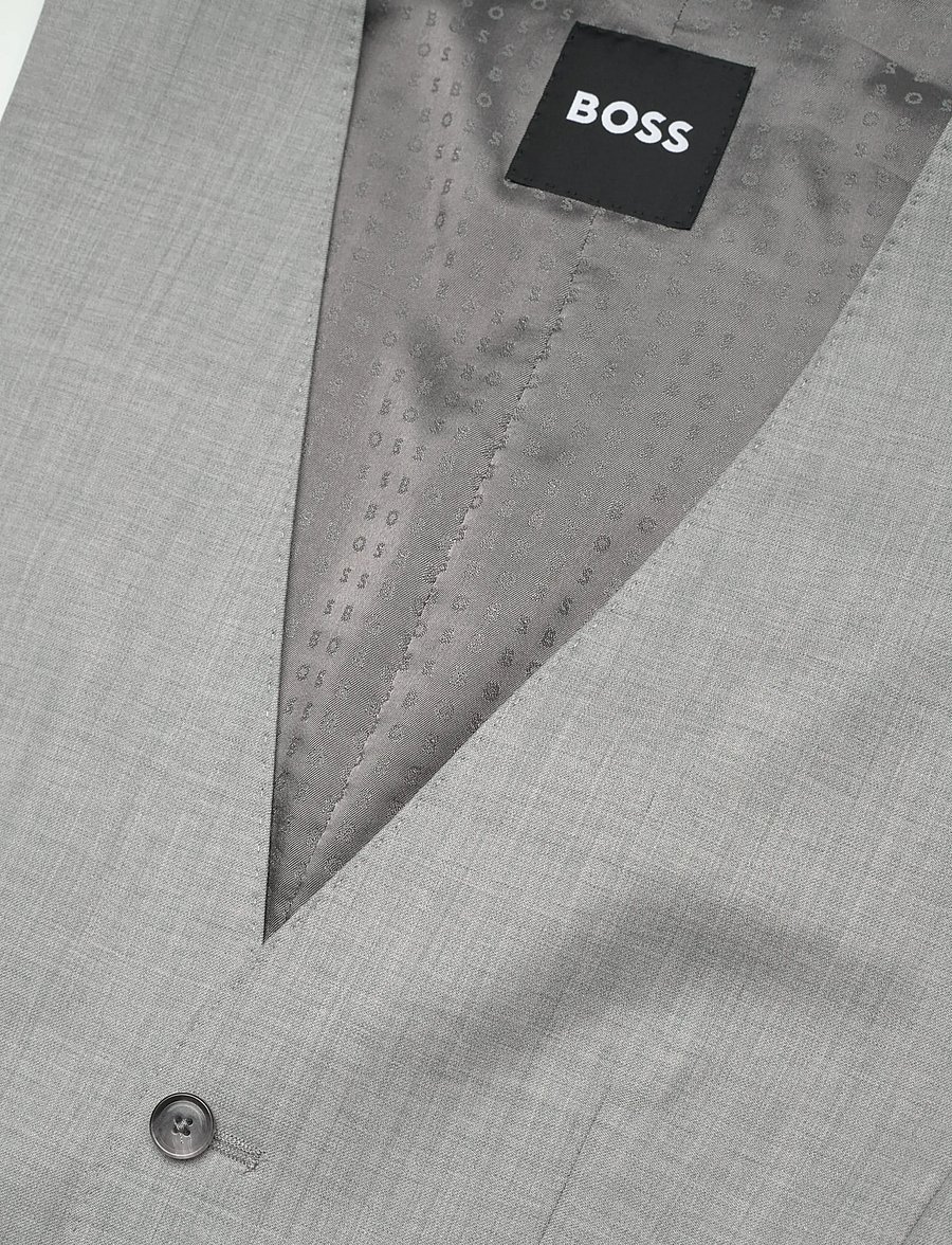 BOSS - H-Huge-Vest-B1 - habitveste - silver - 5