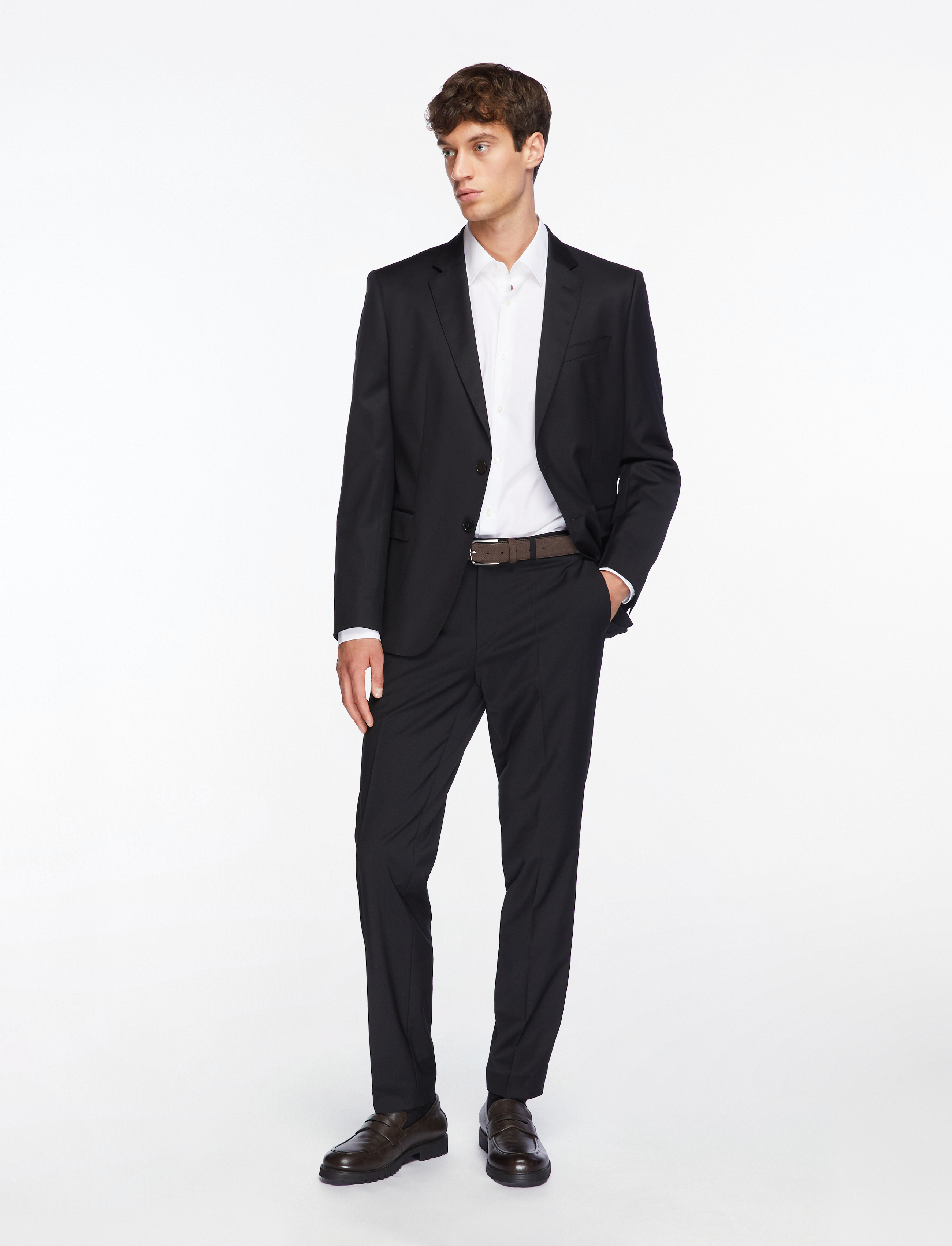 BOSS - H-Huge-B1 - einreiher - black - 2