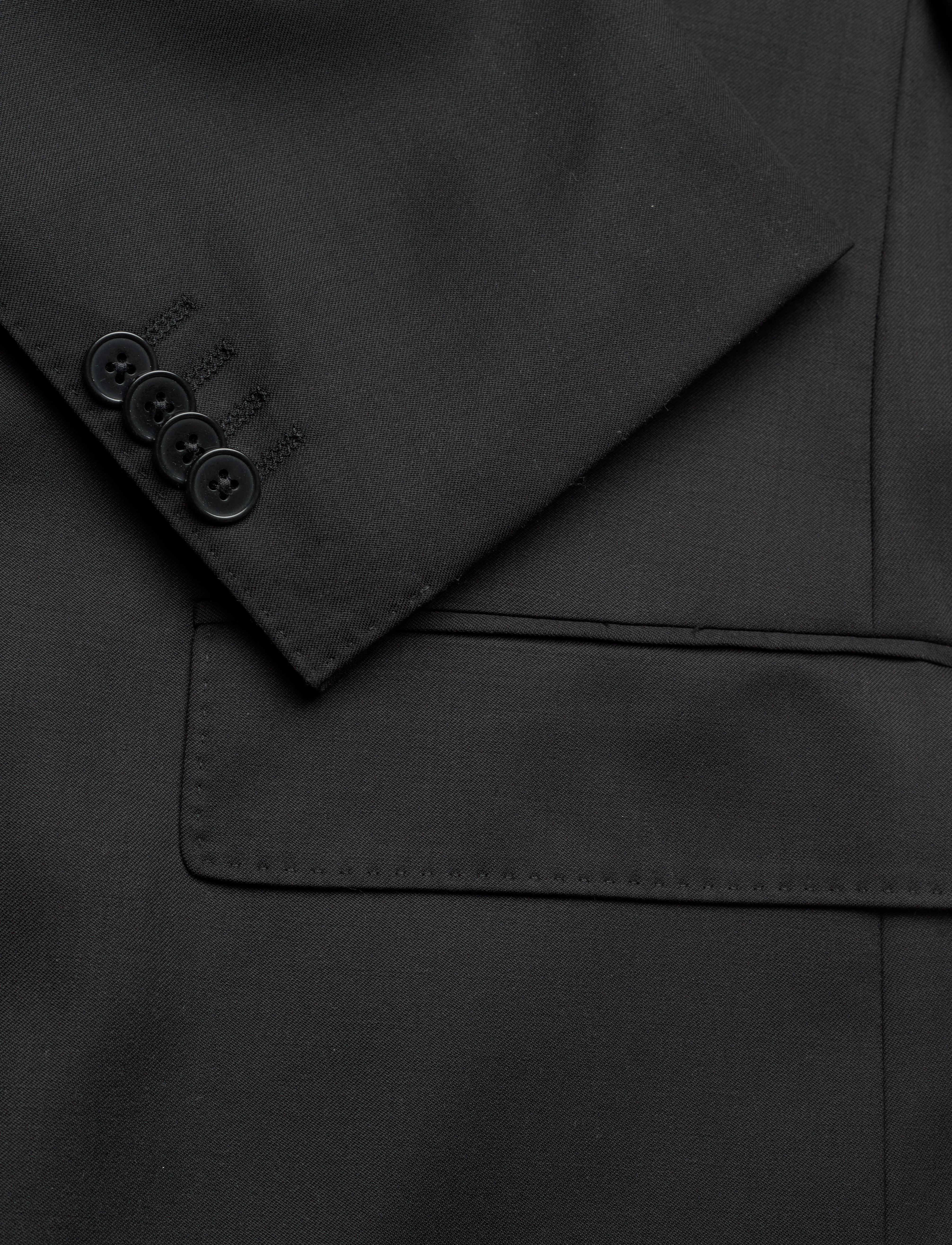 BOSS - H-Jeckson-B1 - Ühe rinnatisega pintsakud - black - 3
